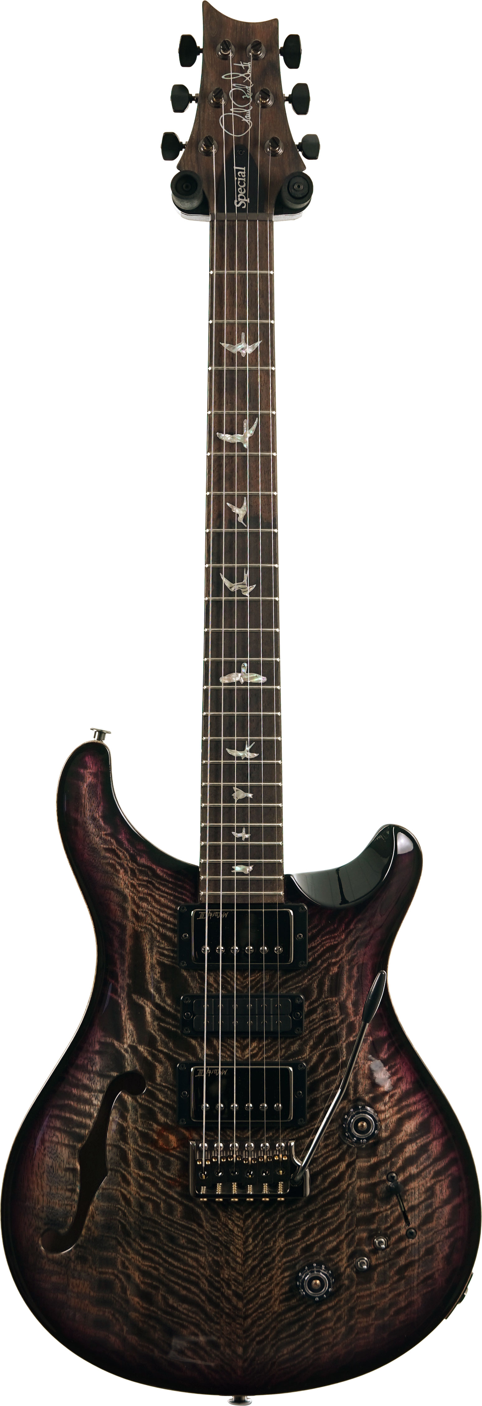 PRS Limited Edition Special Semi-Hollow Mango Charcoal Purple Burst #0422254