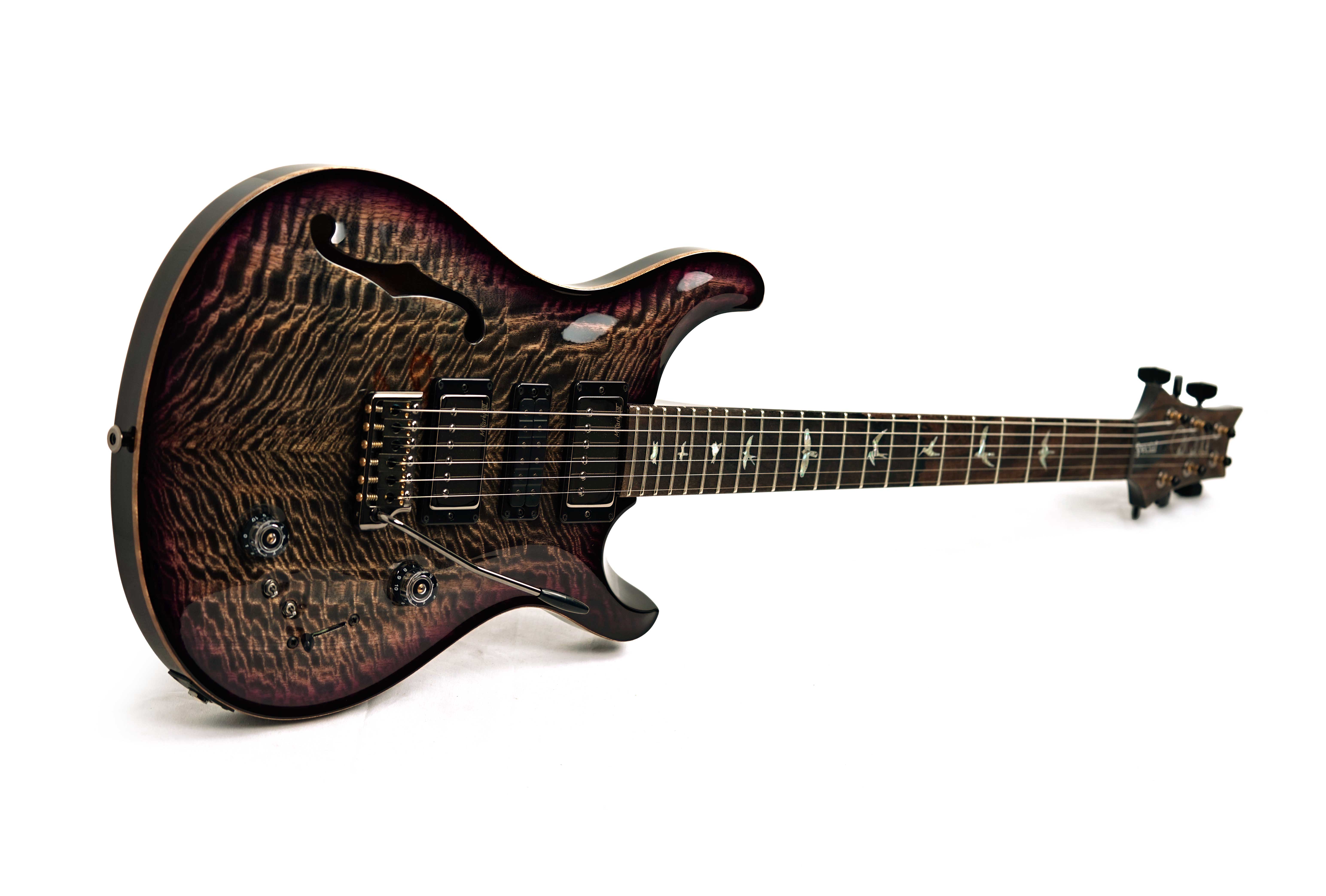 PRS Limited Edition Special Semi-Hollow Mango Charcoal Purple Burst #0422254