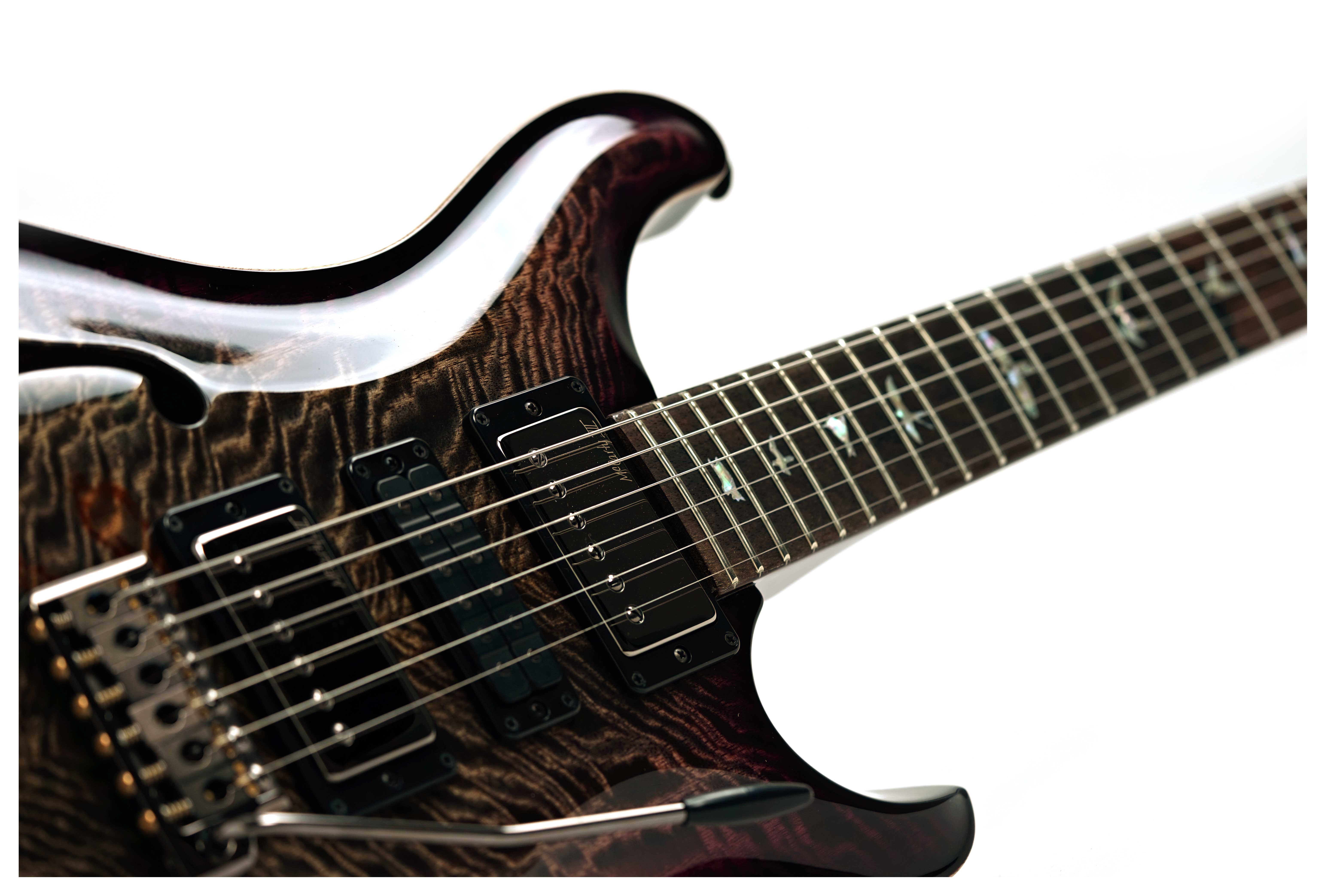 PRS Limited Edition Special Semi-Hollow Mango Charcoal Purple Burst #0422254