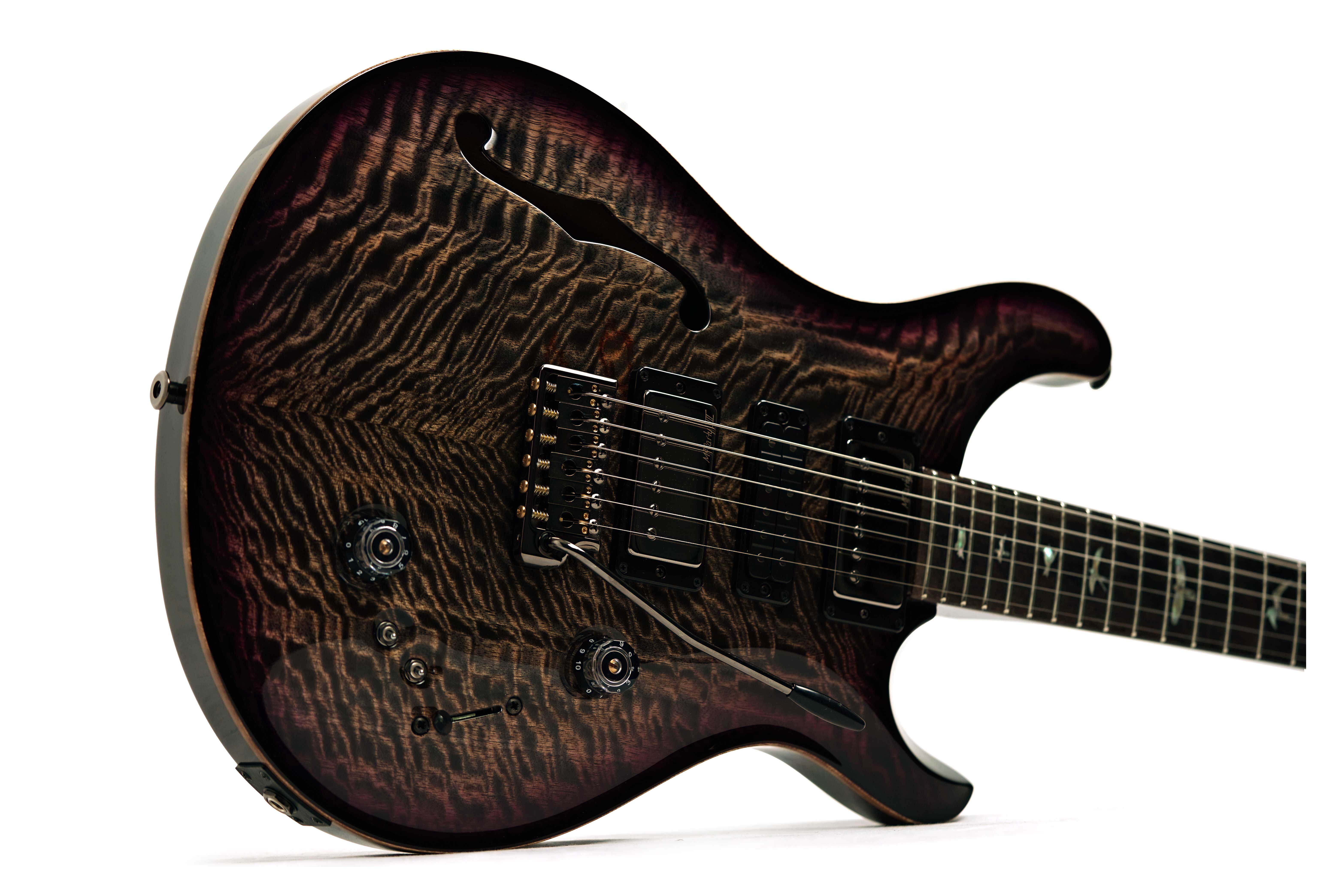 PRS Limited Edition Special Semi-Hollow Mango Charcoal Purple Burst #0422254