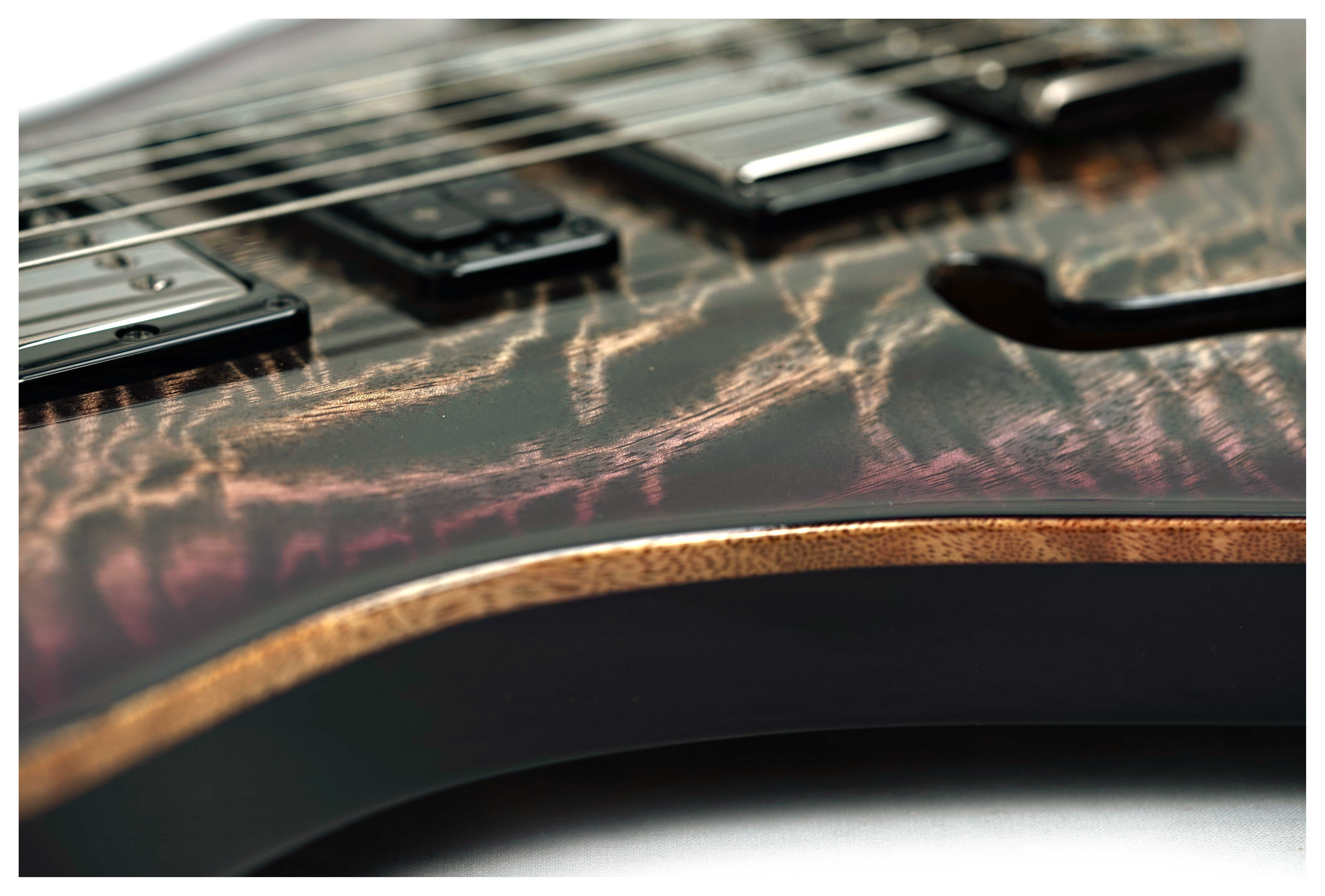 PRS Limited Edition Special Semi-Hollow Mango Charcoal Purple Burst #0422254
