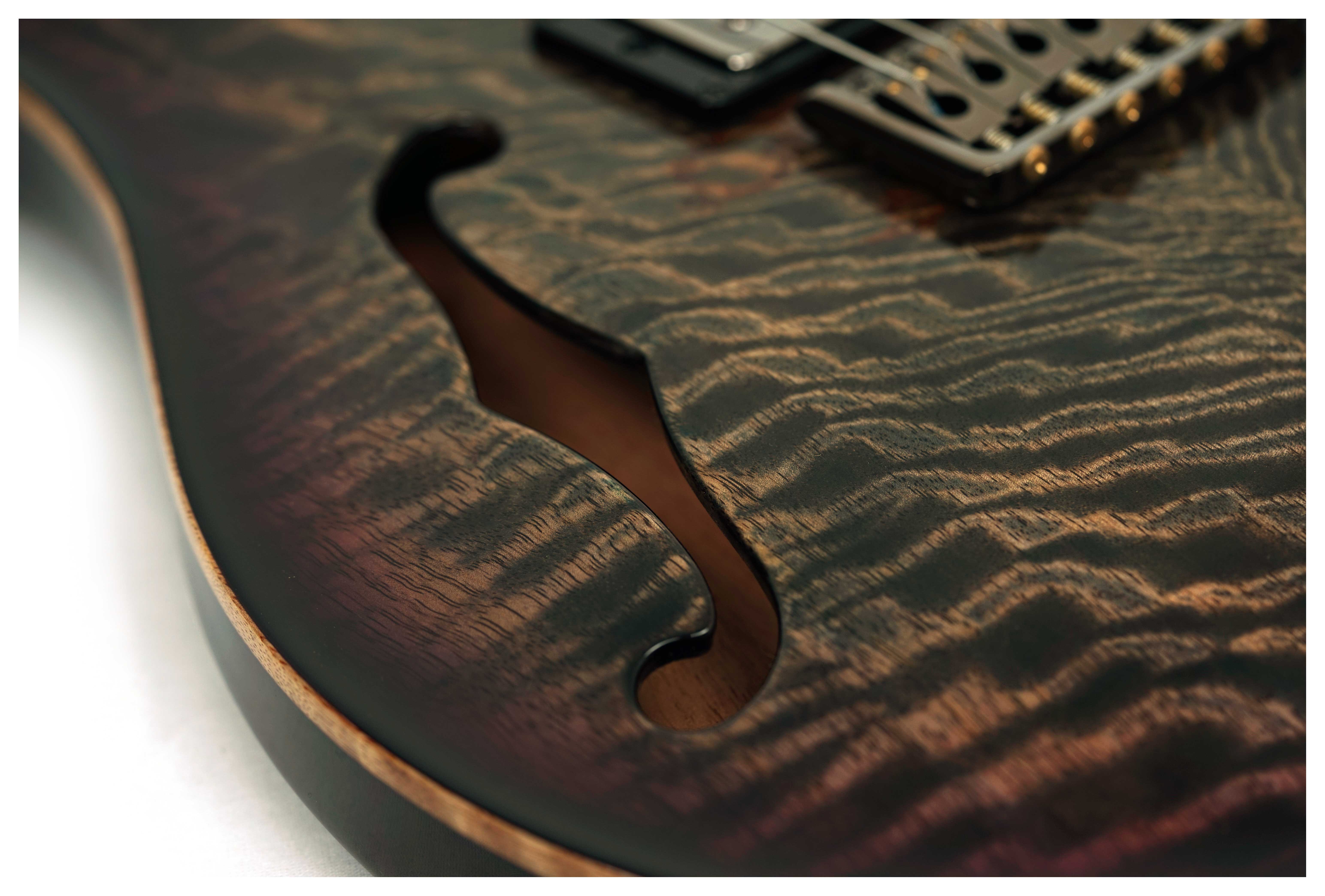 PRS Limited Edition Special Semi-Hollow Mango Charcoal Purple Burst #0422254