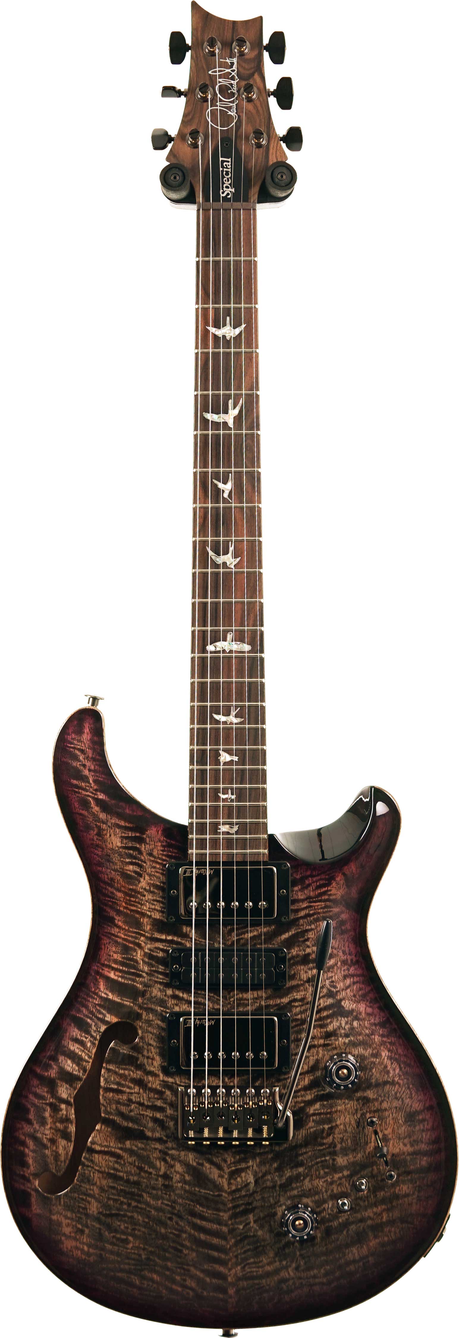 PRS Limited Edition Special Semi-Hollow Mango Charcoal Purple Burst #0422822