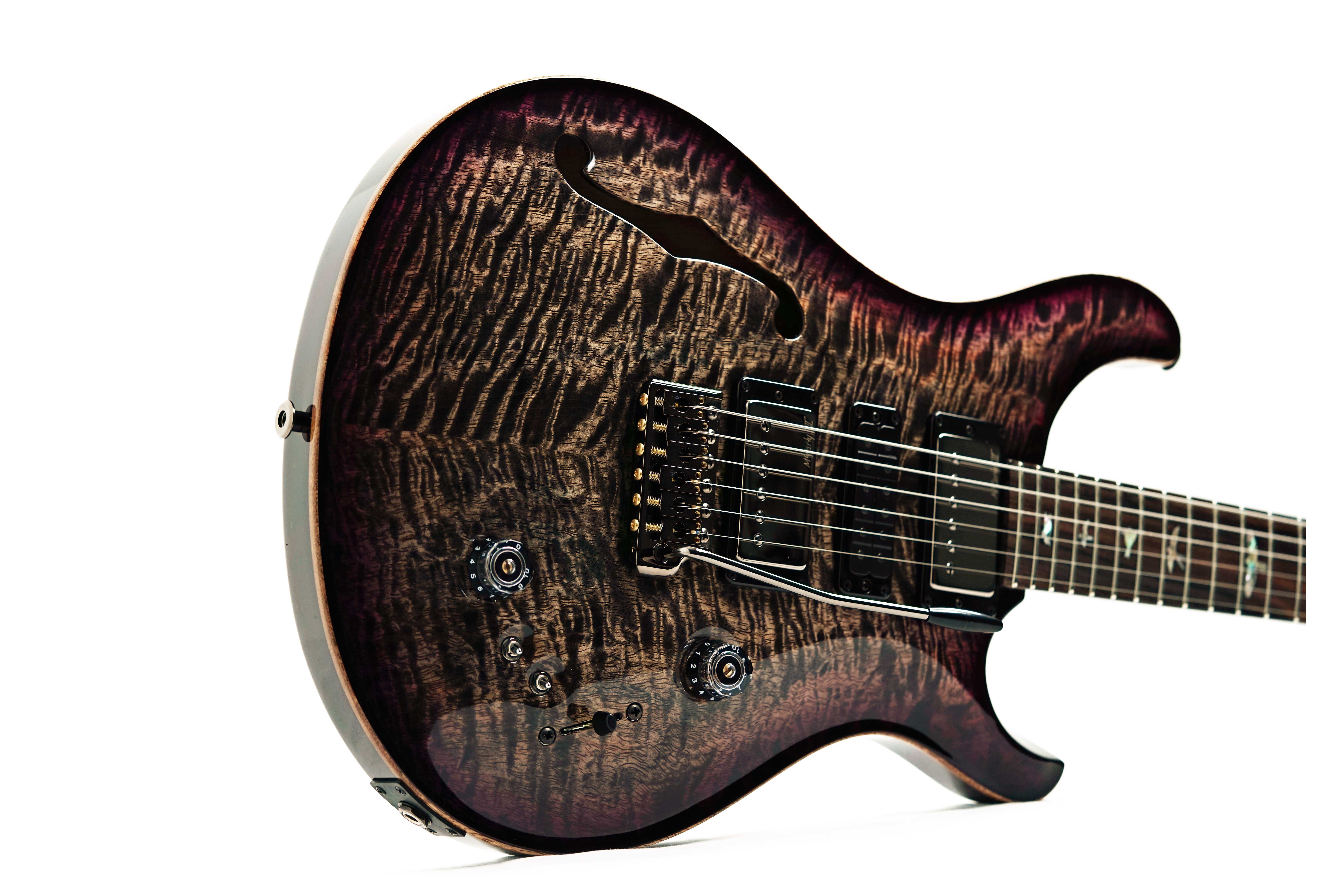 PRS Limited Edition Special Semi-Hollow Mango Charcoal Purple Burst #0422822