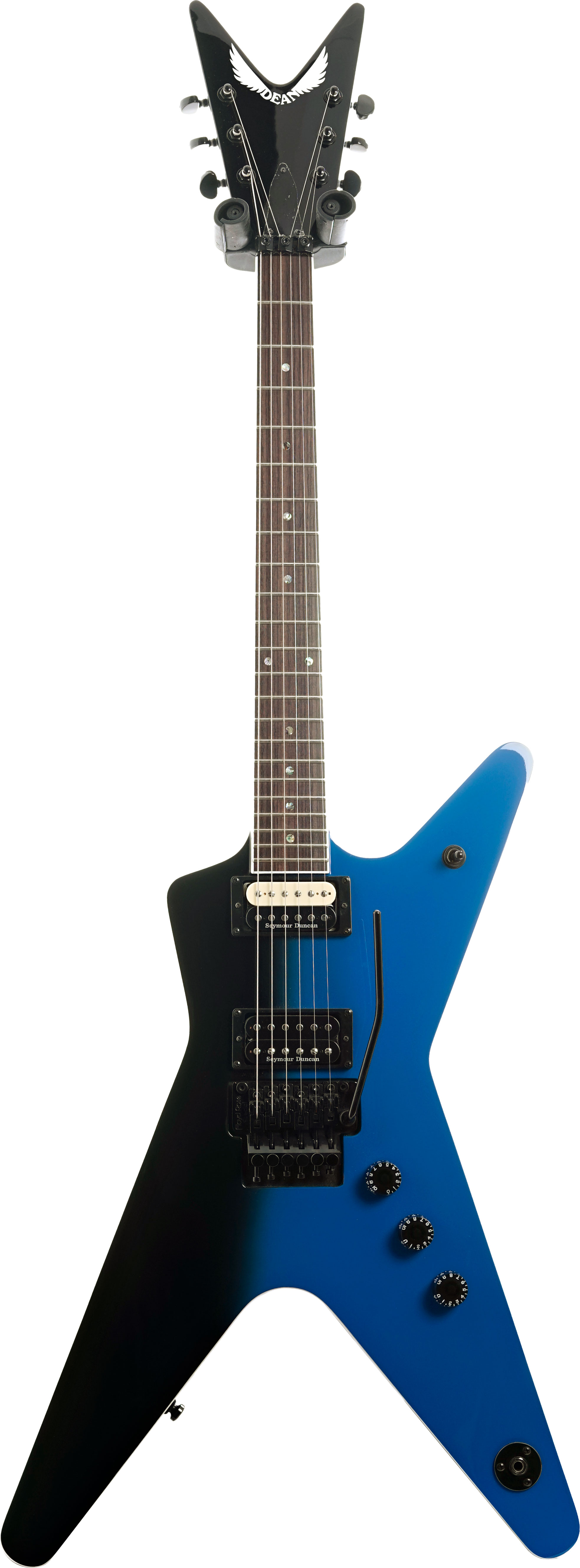 Dean ML 79 Floyd Duncans Black Blue Fade (Nearly New) #H24101435