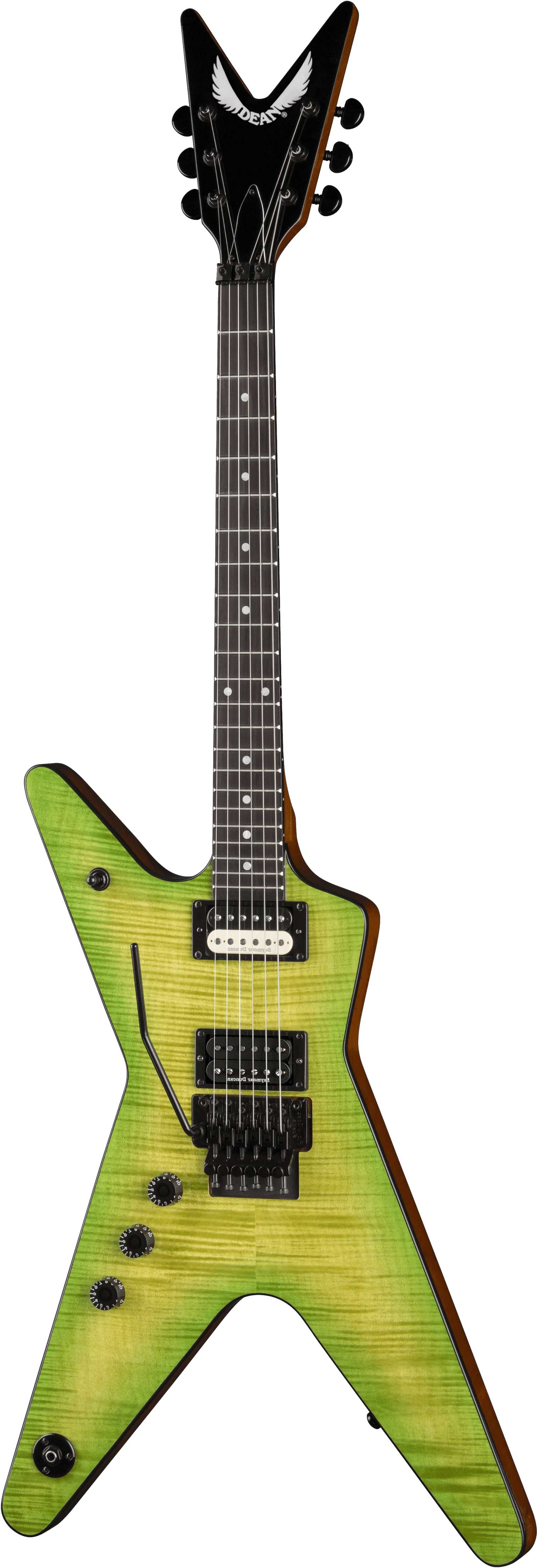 Dean ML 79 Floyd FM Duncans Slime Left Handed