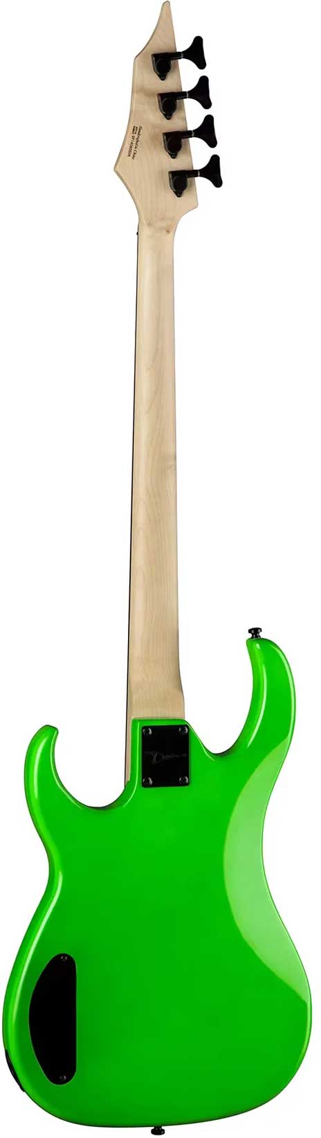 Dean Custom Zone Bass Nuclear Green