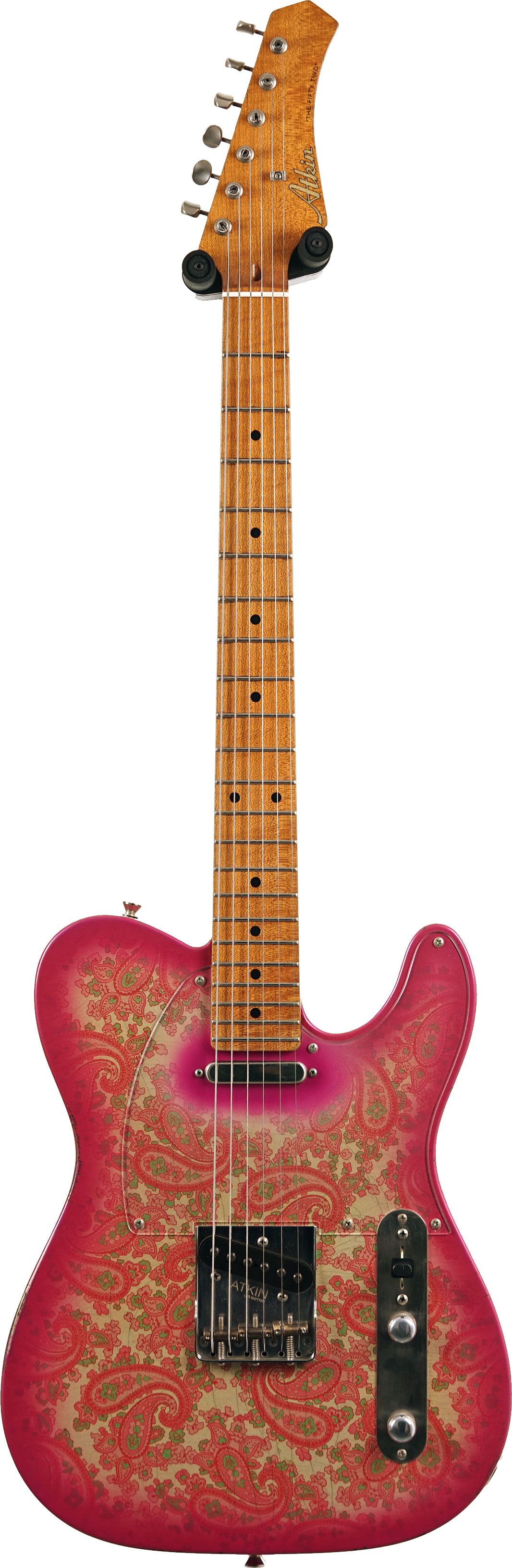 Atkin 52-T Pink Paisley Medium Relic #269