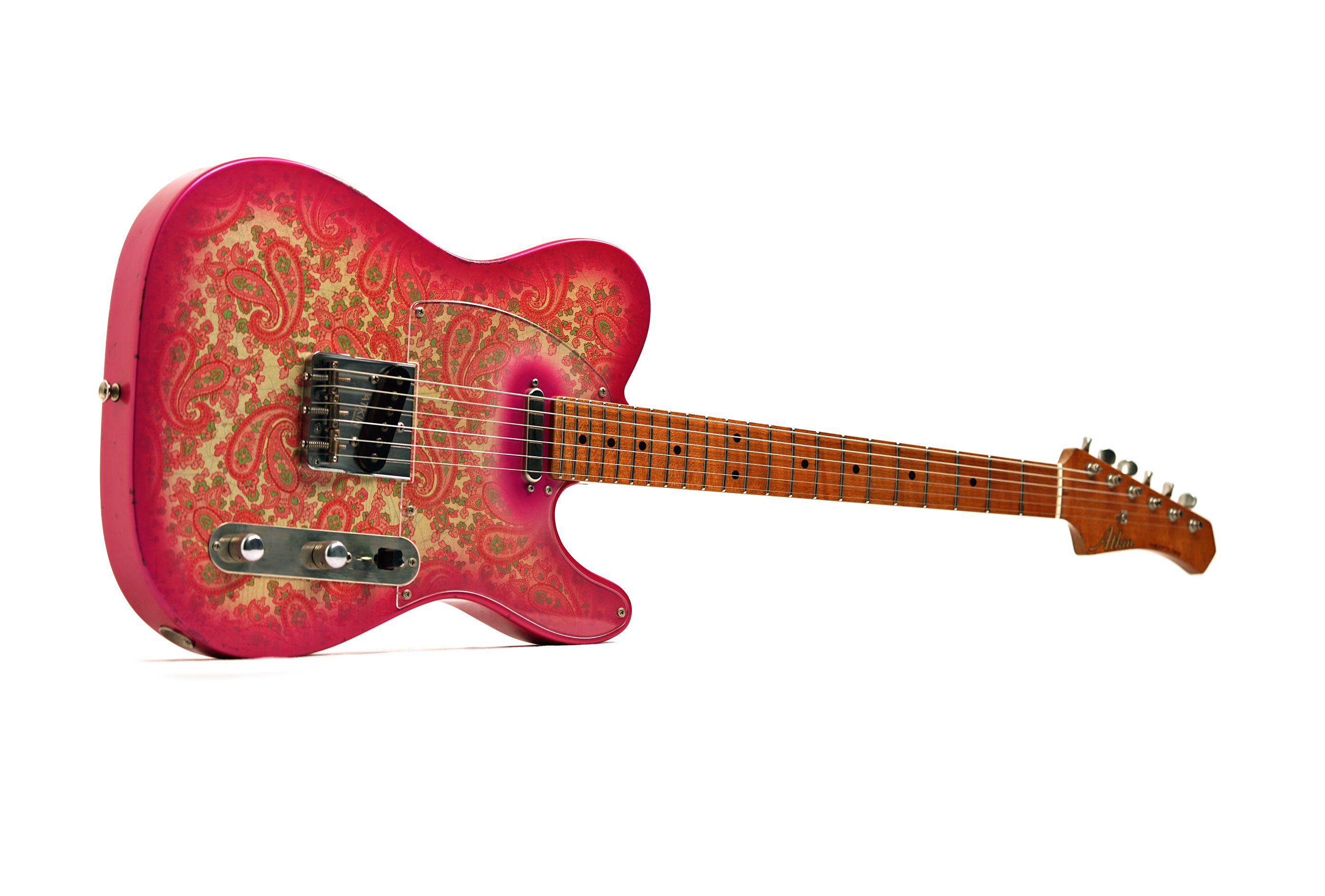Atkin 52-T Pink Paisley Medium Relic #269