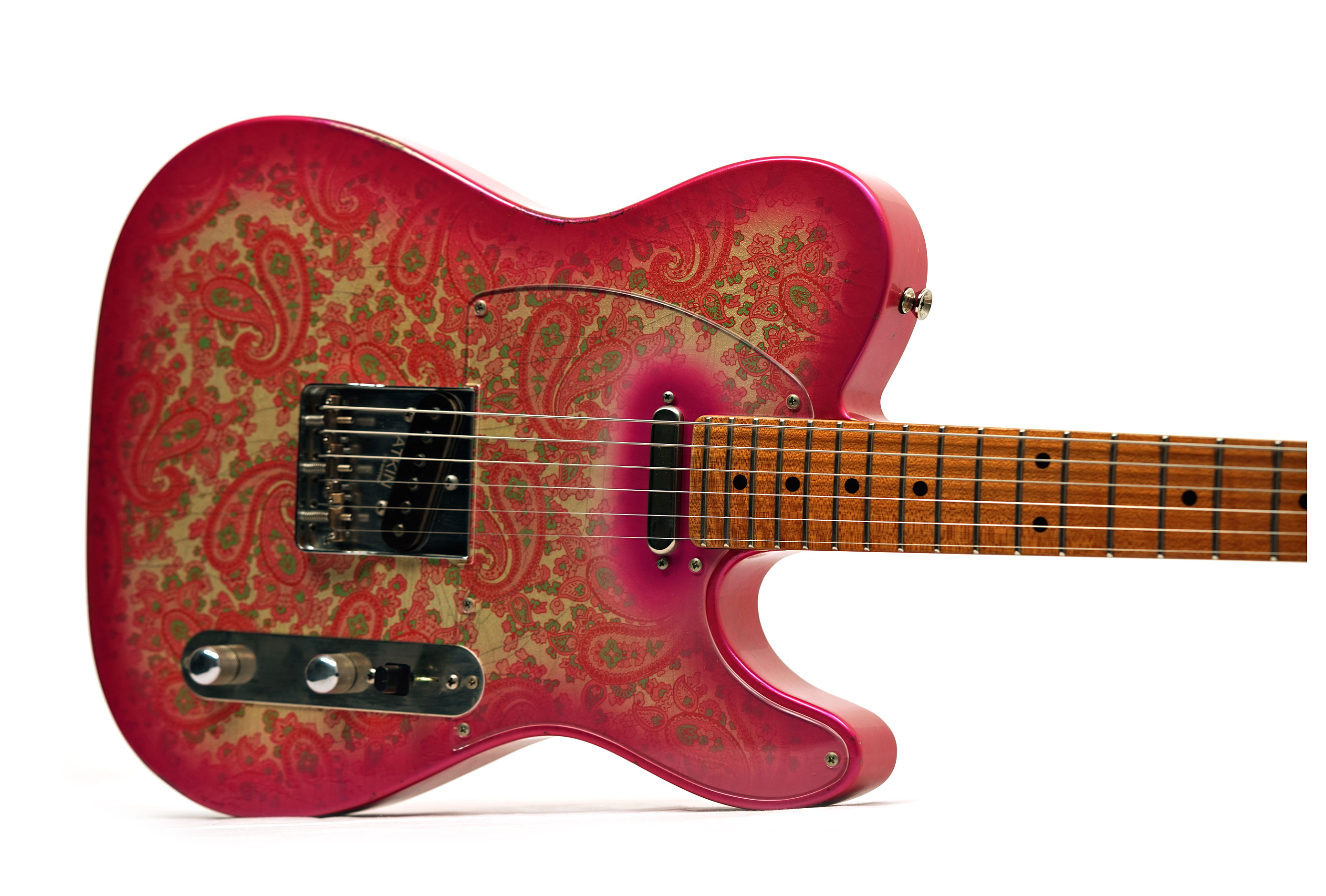 Atkin 52-T Pink Paisley Medium Relic #269