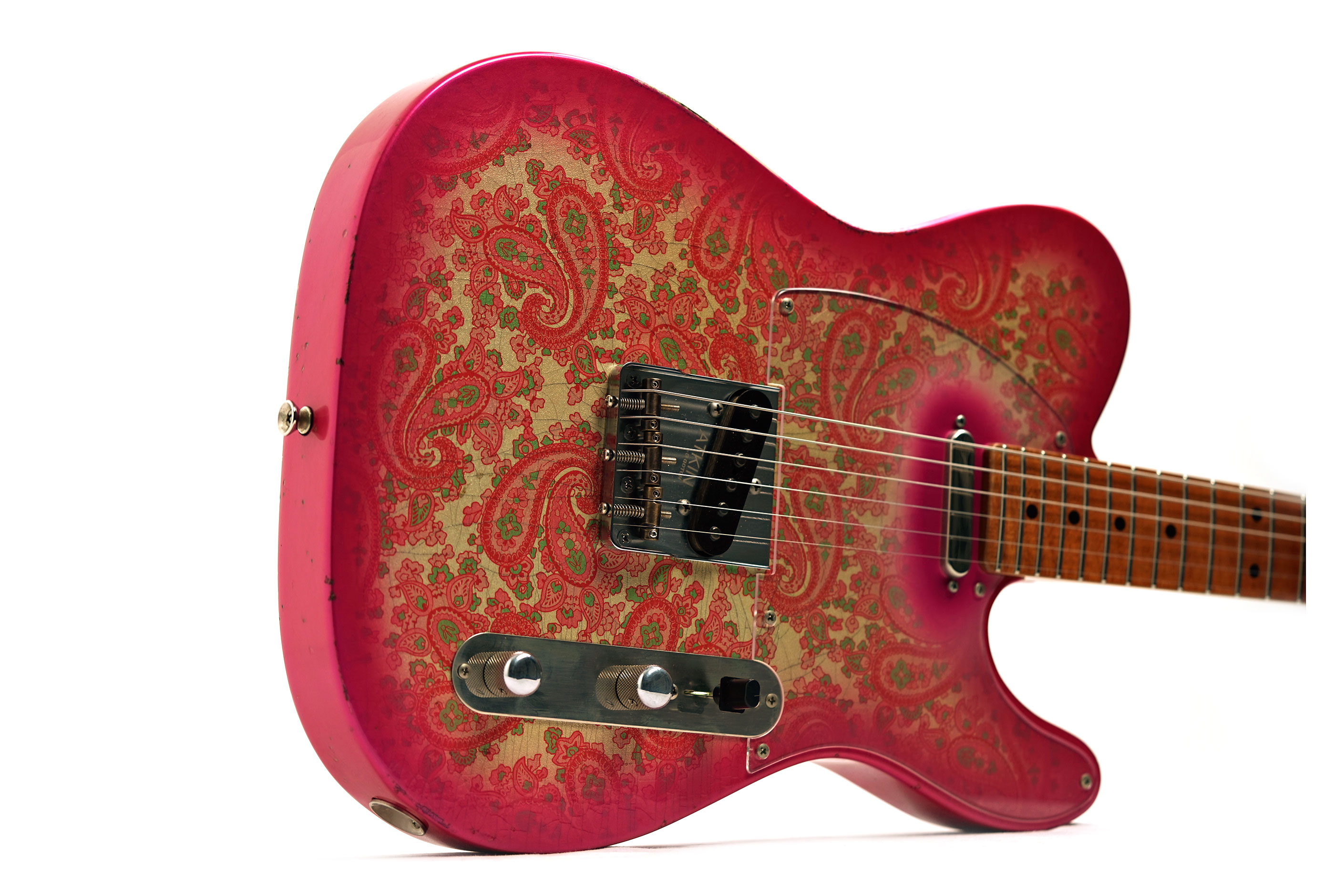Atkin 52-T Pink Paisley Medium Relic #269