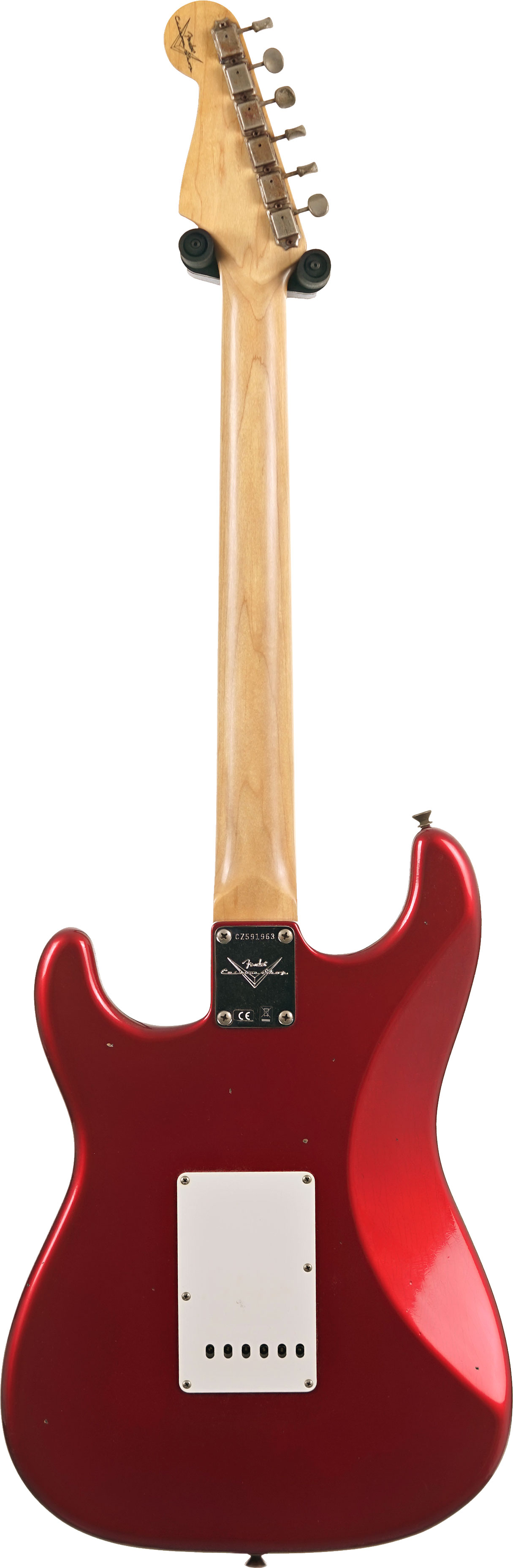 Fender Custom Shop 1960 Stratocaster Journeyman Relic Aged Candy Apple Red Rosewood Fingerboard #CZ591963