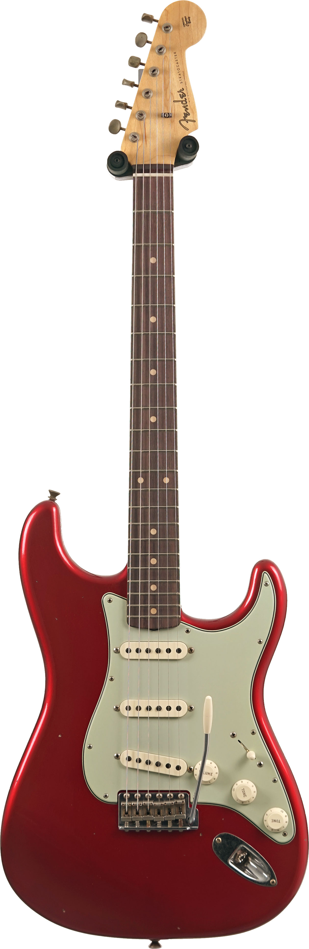 Fender Custom Shop 1960 Stratocaster Journeyman Relic Aged Candy Apple Red Rosewood Fingerboard #CZ591963