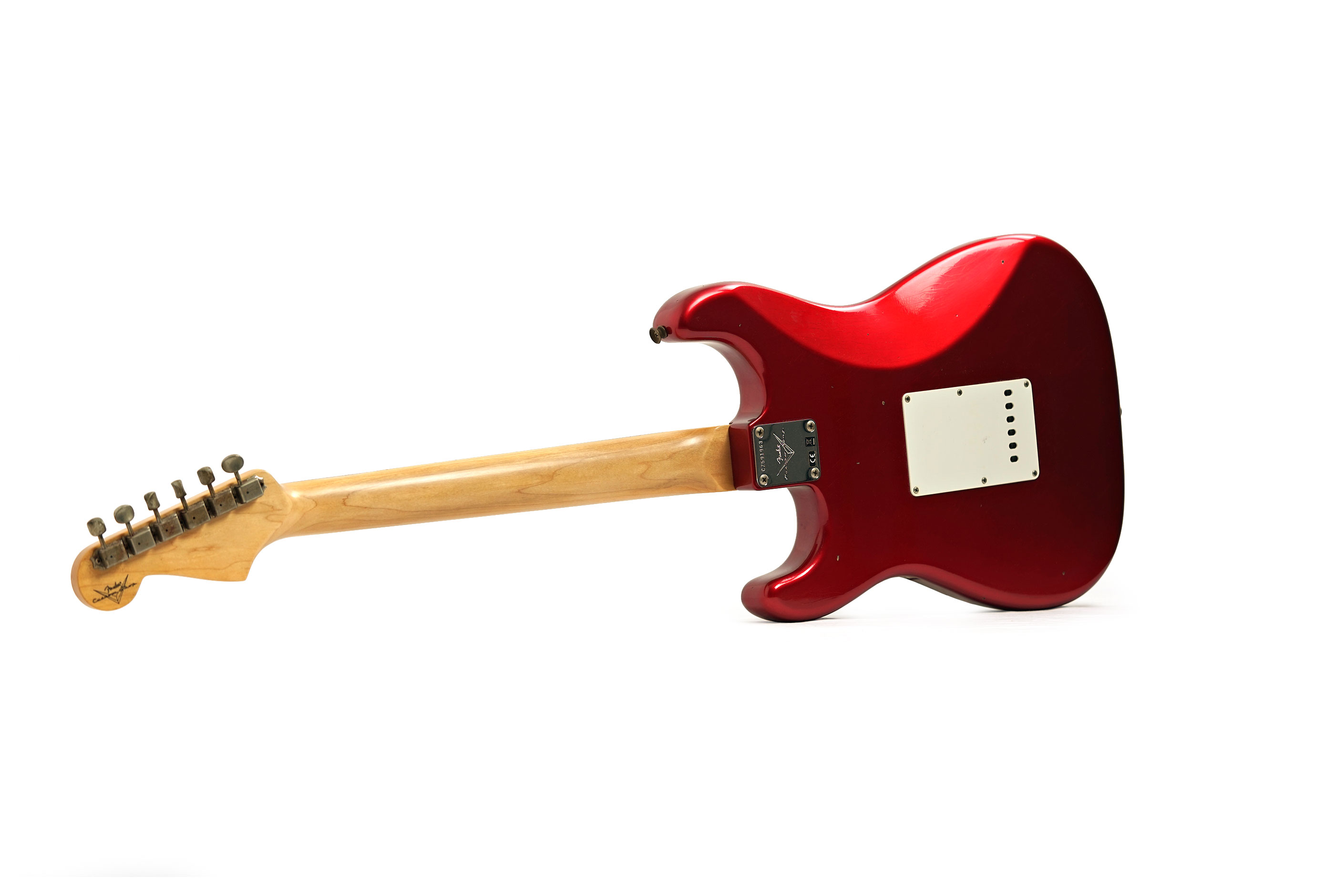 Fender Custom Shop 1960 Stratocaster Journeyman Relic Aged Candy Apple Red Rosewood Fingerboard #CZ591963