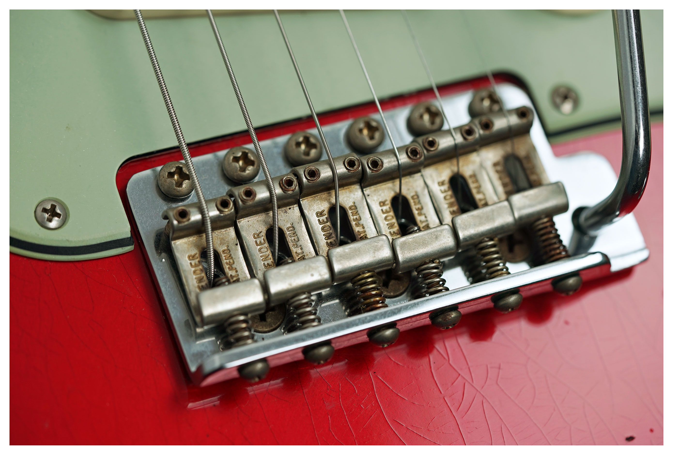 Fender Custom Shop 1960 Stratocaster Journeyman Relic Aged Candy Apple Red Rosewood Fingerboard #CZ591963