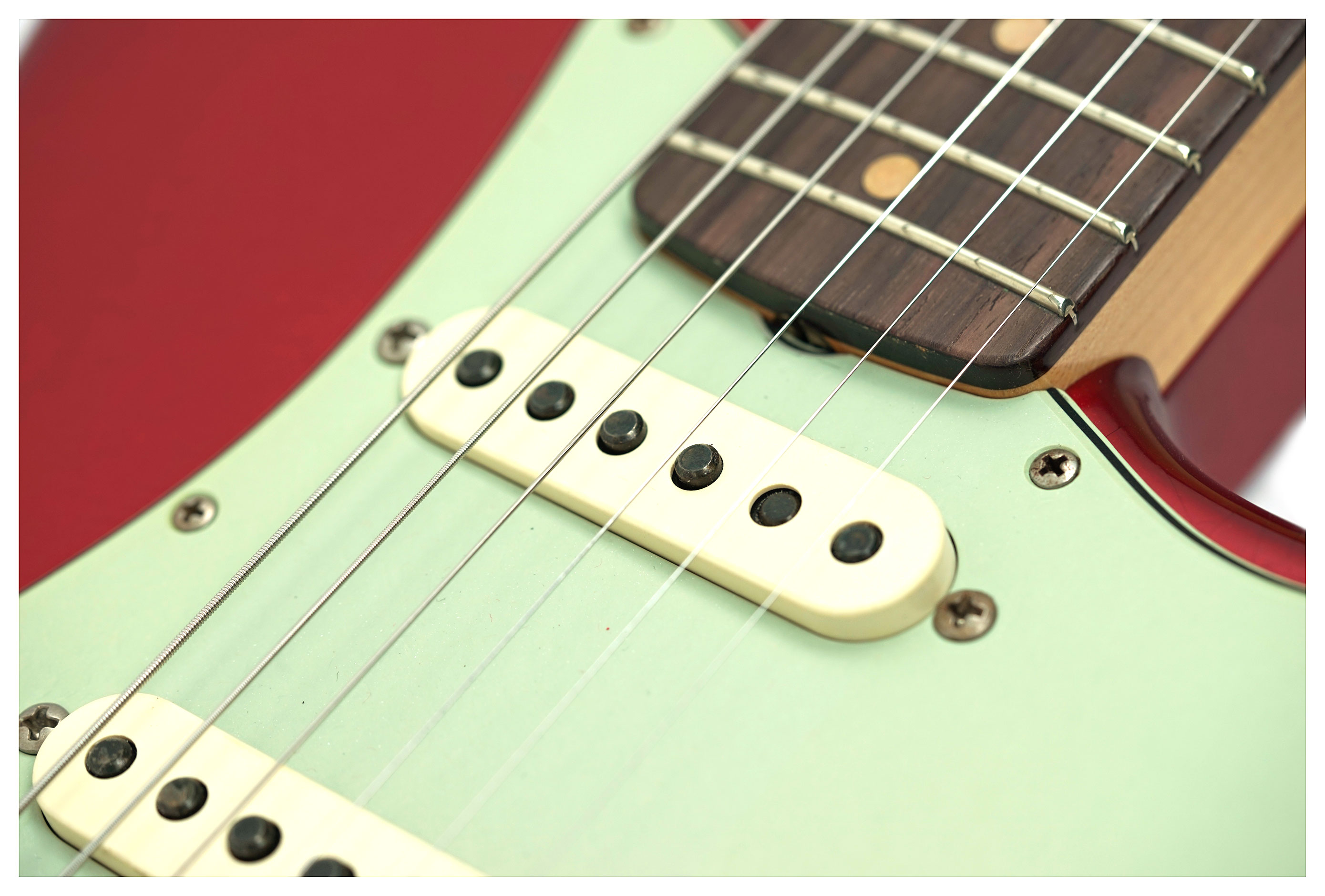 Fender Custom Shop 1960 Stratocaster Journeyman Relic Aged Candy Apple Red Rosewood Fingerboard #CZ591963