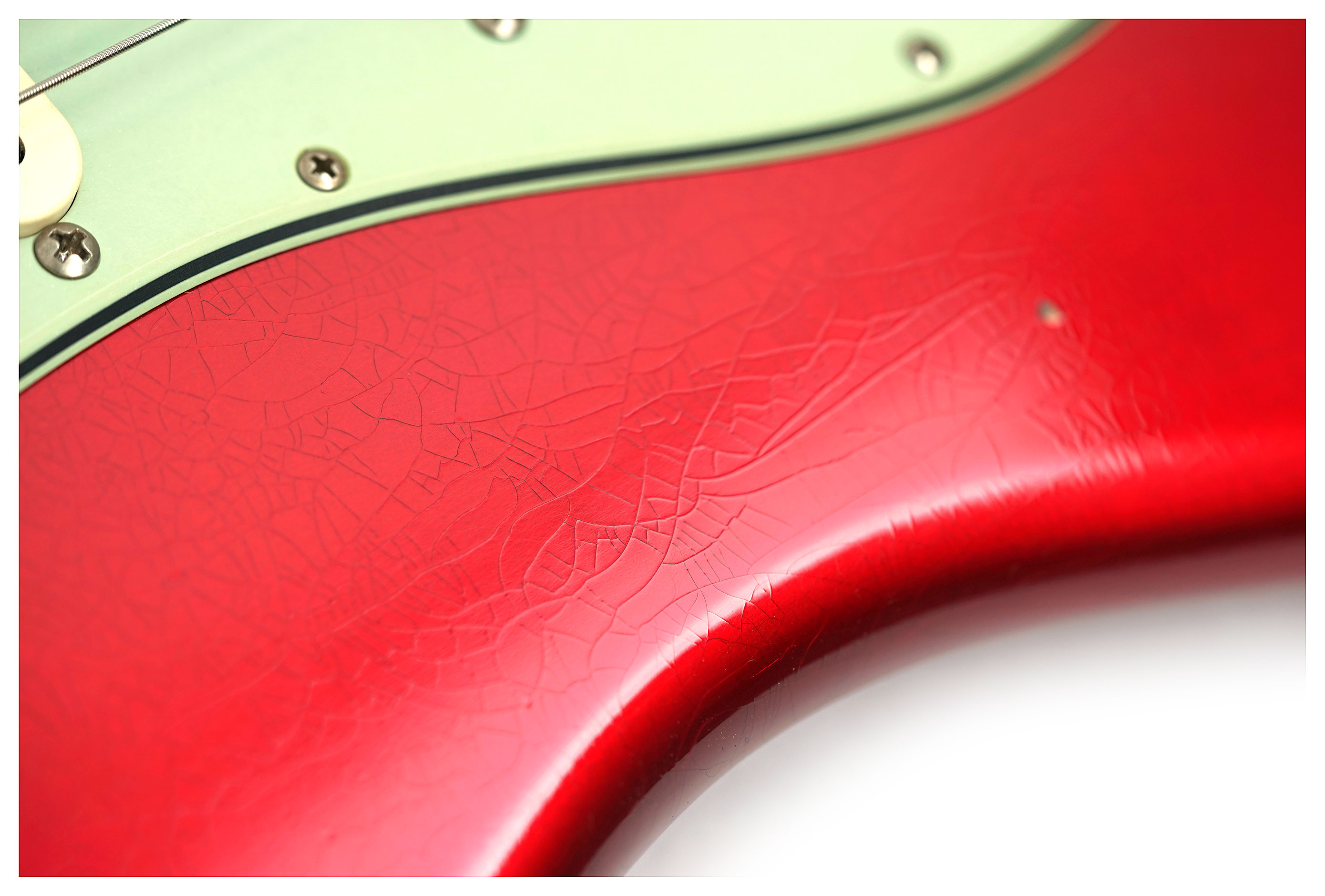 Fender Custom Shop 1960 Stratocaster Journeyman Relic Aged Candy Apple Red Rosewood Fingerboard #CZ591963
