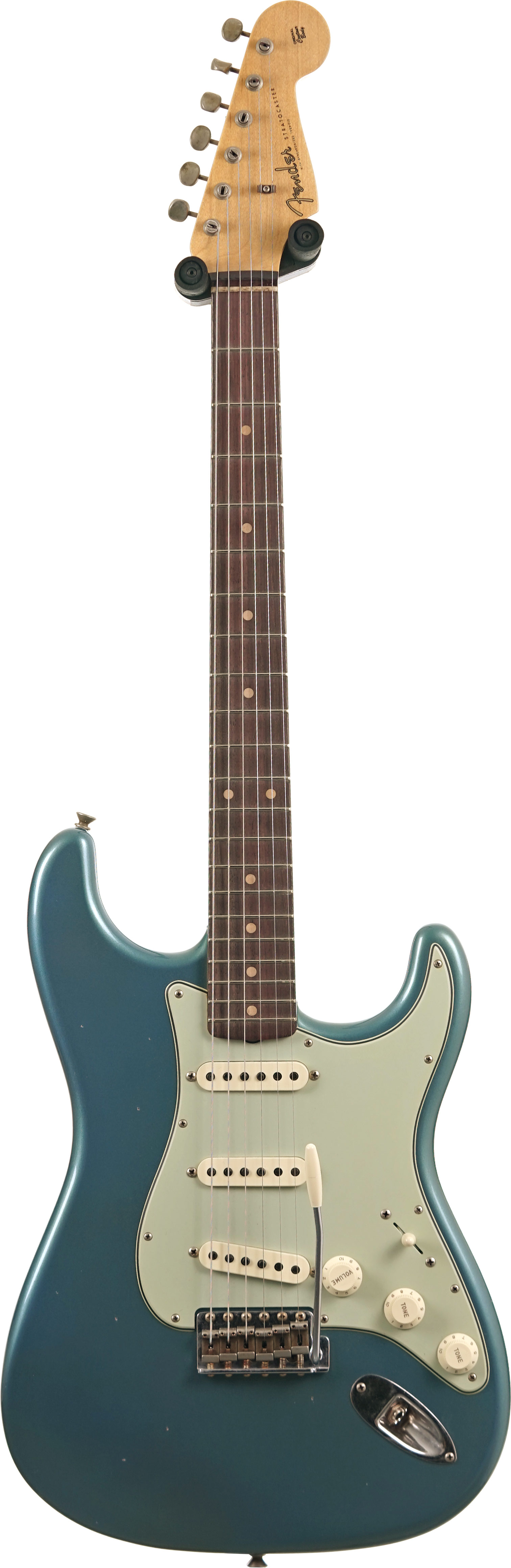 Fender Custom Shop 1960 Stratocaster Journeyman Relic Aged Lake Placid Blue Rosewood Fingerboard #CZ591989