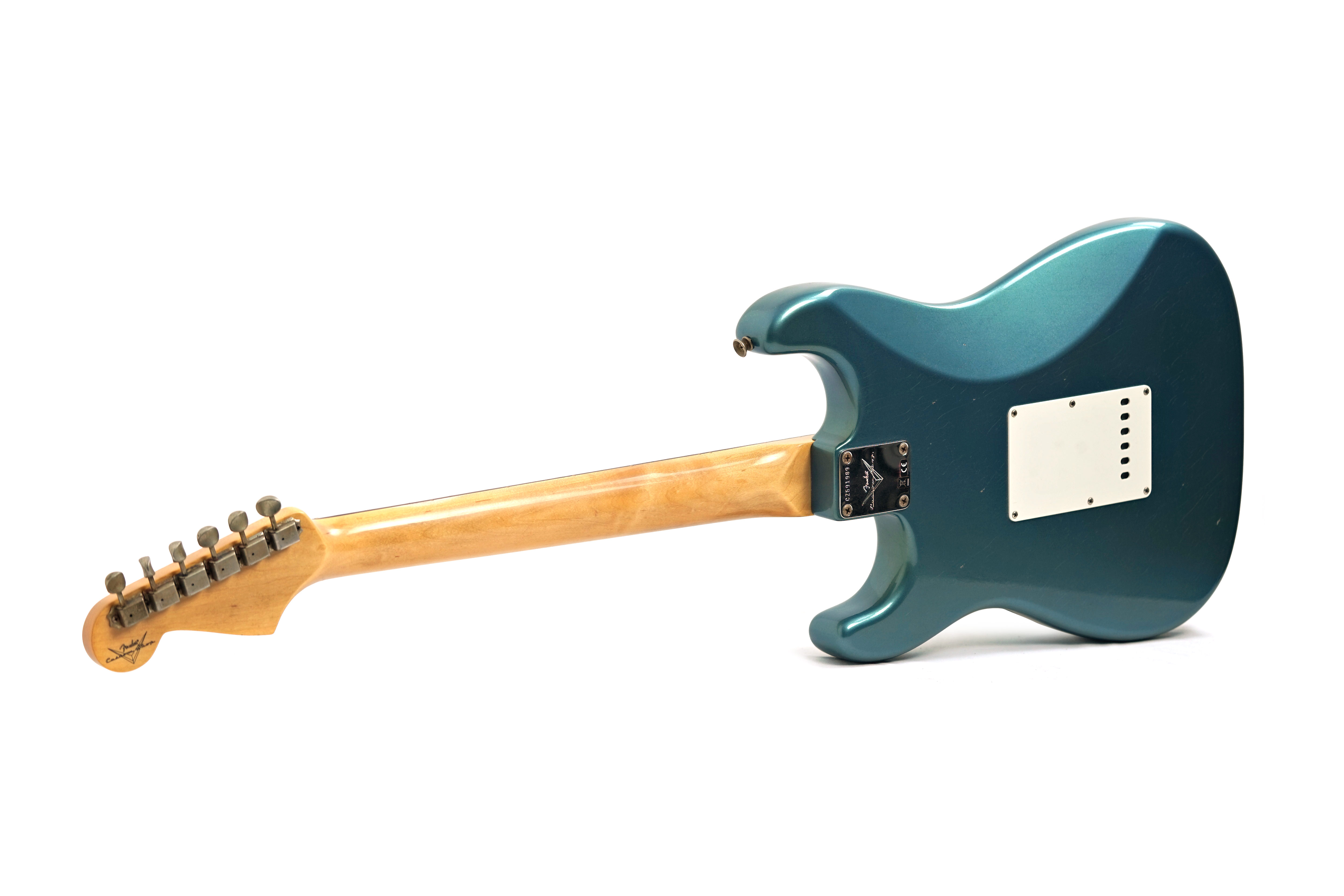 Fender Custom Shop 1960 Stratocaster Journeyman Relic Aged Lake Placid Blue Rosewood Fingerboard #CZ591989