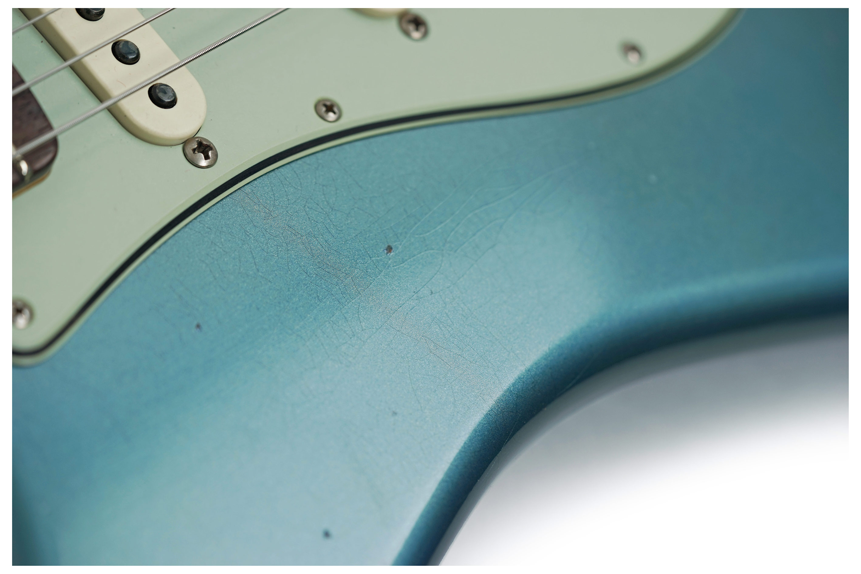 Fender Custom Shop 1960 Stratocaster Journeyman Relic Aged Lake Placid Blue Rosewood Fingerboard #CZ591989