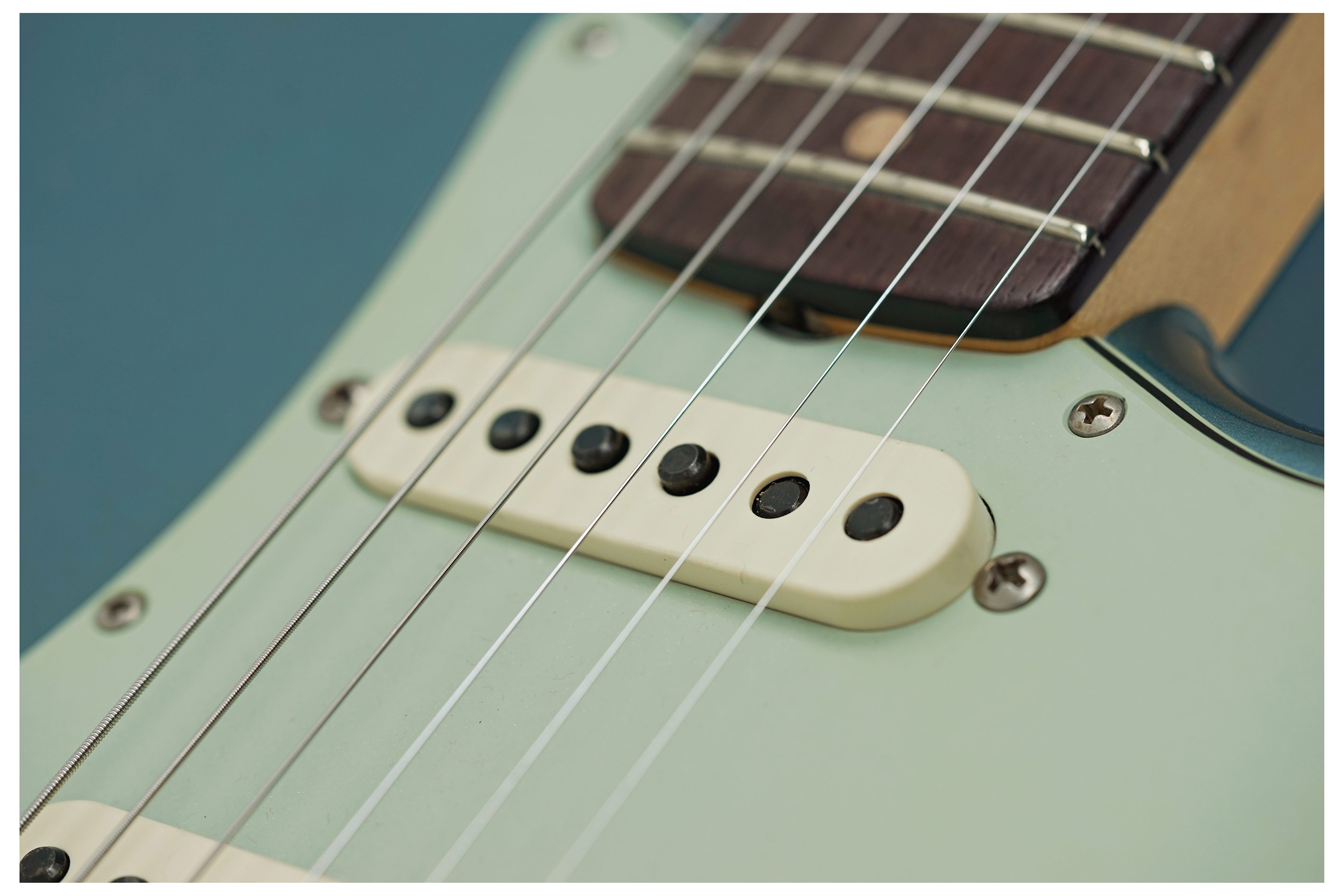 Fender Custom Shop 1960 Stratocaster Journeyman Relic Aged Lake Placid Blue Rosewood Fingerboard #CZ591989