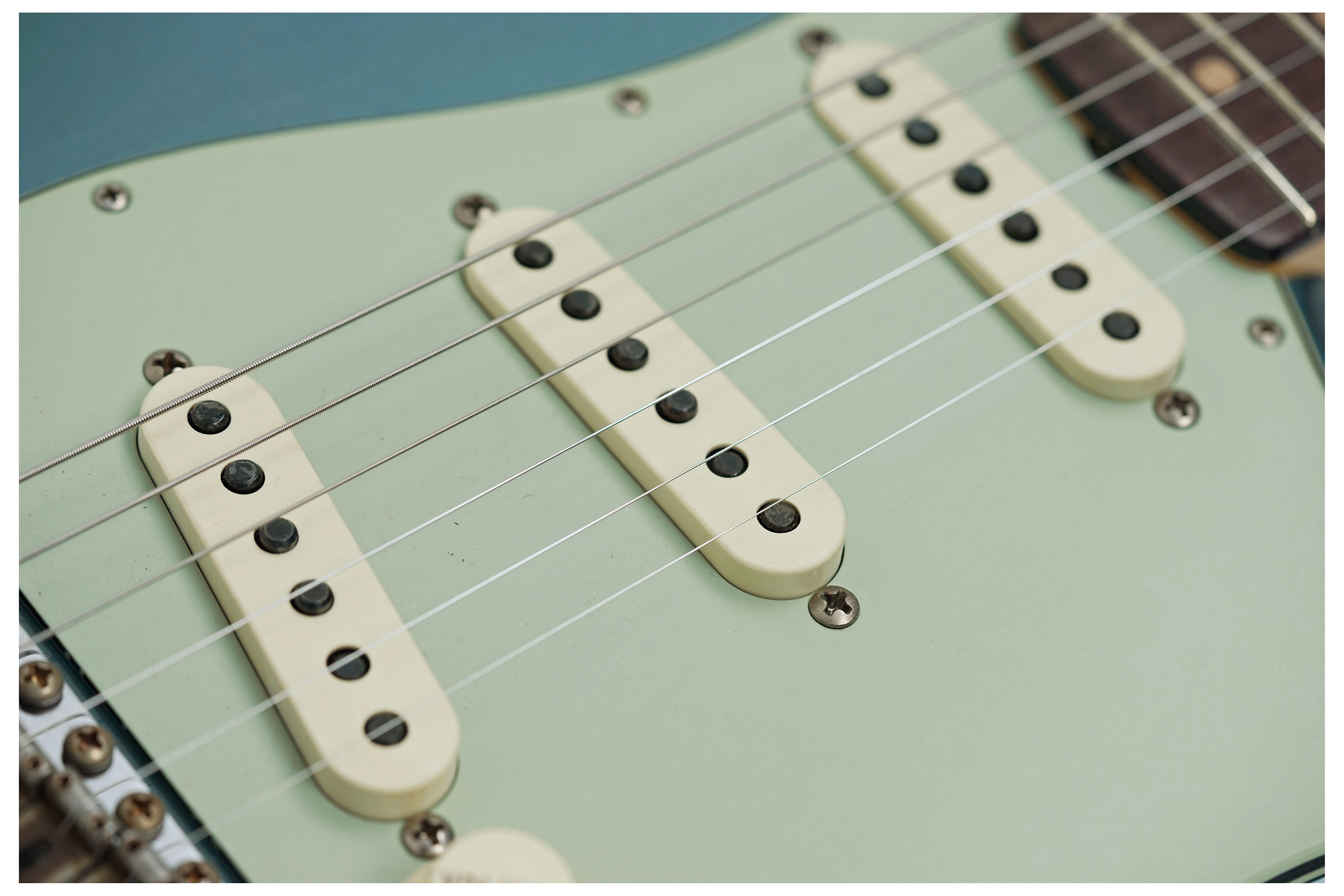 Fender Custom Shop 1960 Stratocaster Journeyman Relic Aged Lake Placid Blue Rosewood Fingerboard #CZ591989