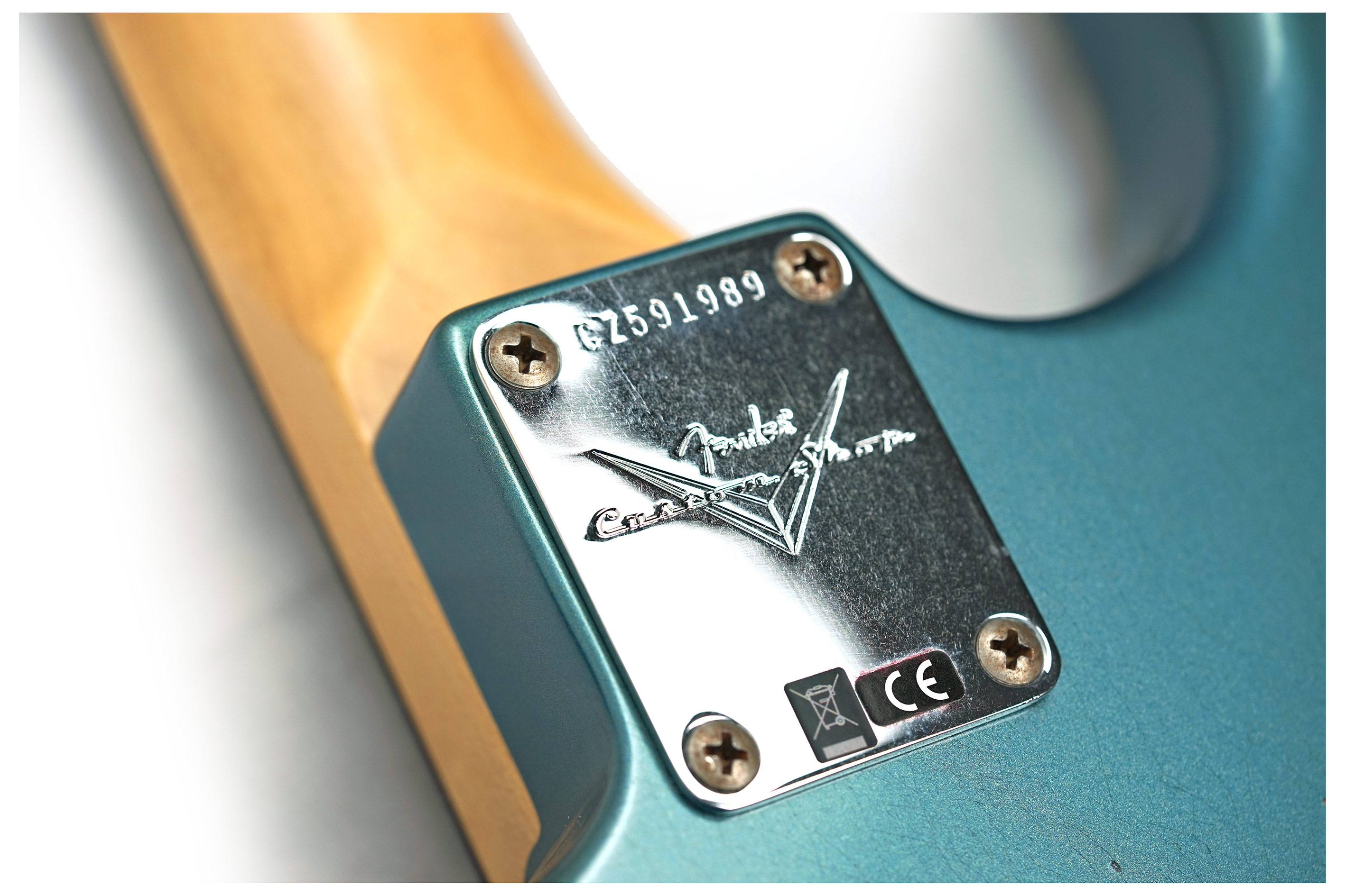 Fender Custom Shop 1960 Stratocaster Journeyman Relic Aged Lake Placid Blue Rosewood Fingerboard #CZ591989