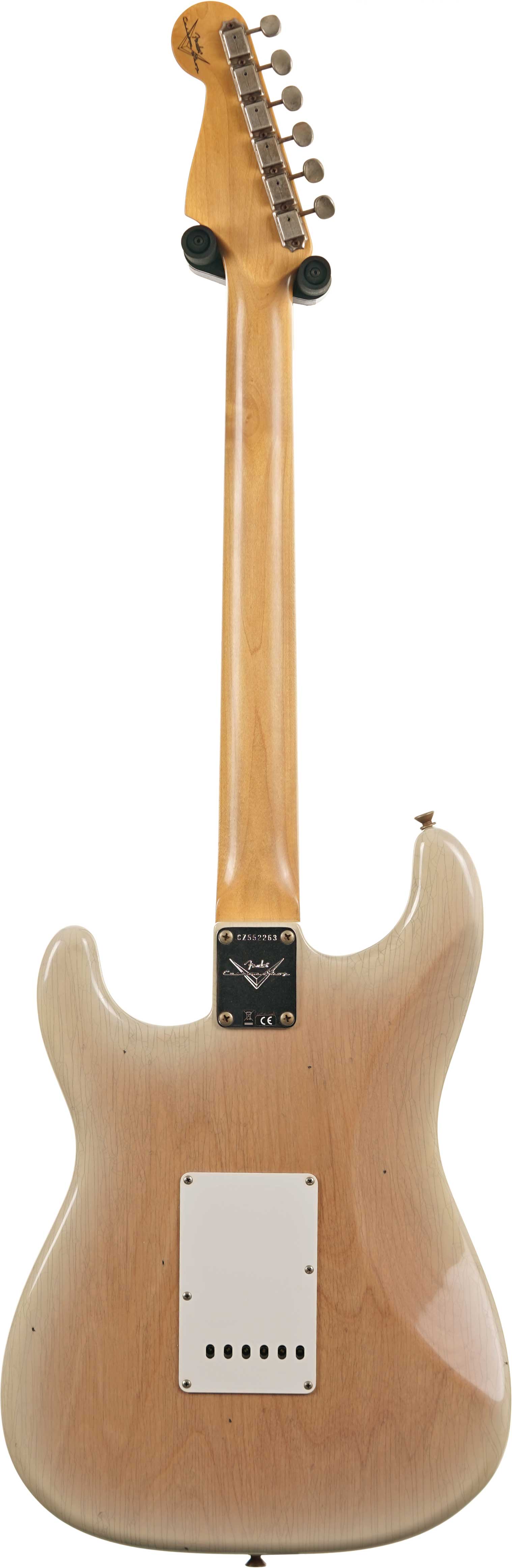Fender Custom Shop 1960 Stratocaster Journeyman Relic Aged Natural Blonde Rosewood Fingerboard #CZ552263
