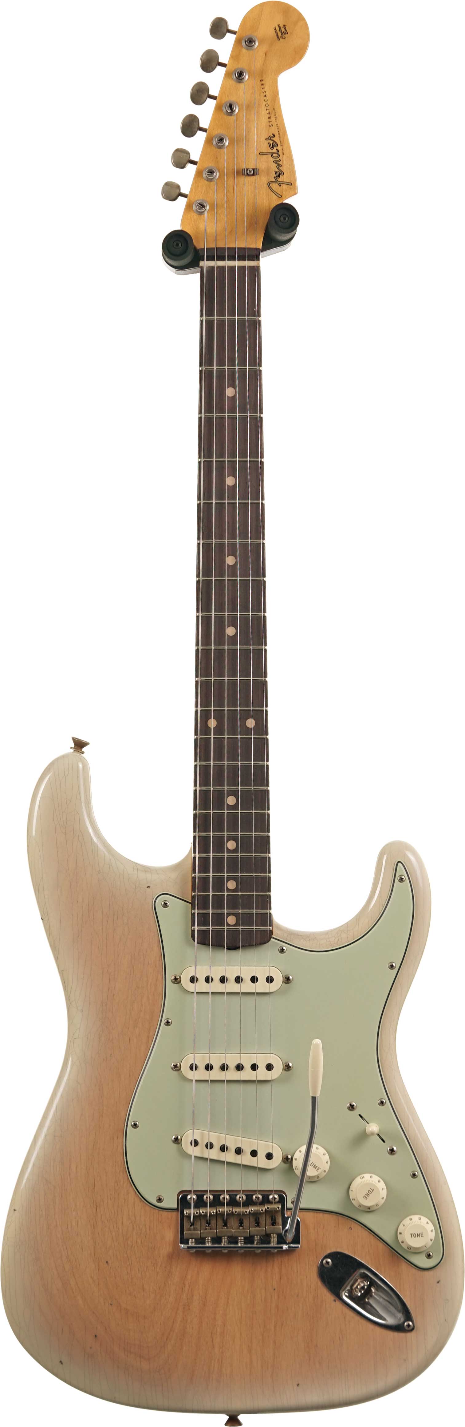 Fender Custom Shop 1960 Stratocaster Journeyman Relic Aged Natural Blonde Rosewood Fingerboard #CZ552263