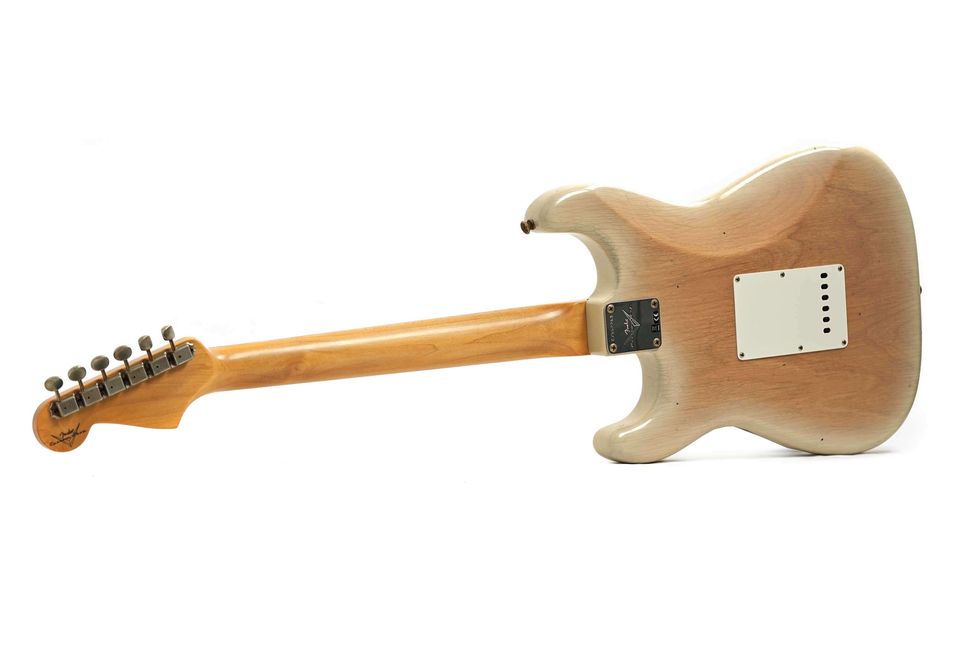 Fender Custom Shop 1960 Stratocaster Journeyman Relic Aged Natural Blonde Rosewood Fingerboard #CZ552263