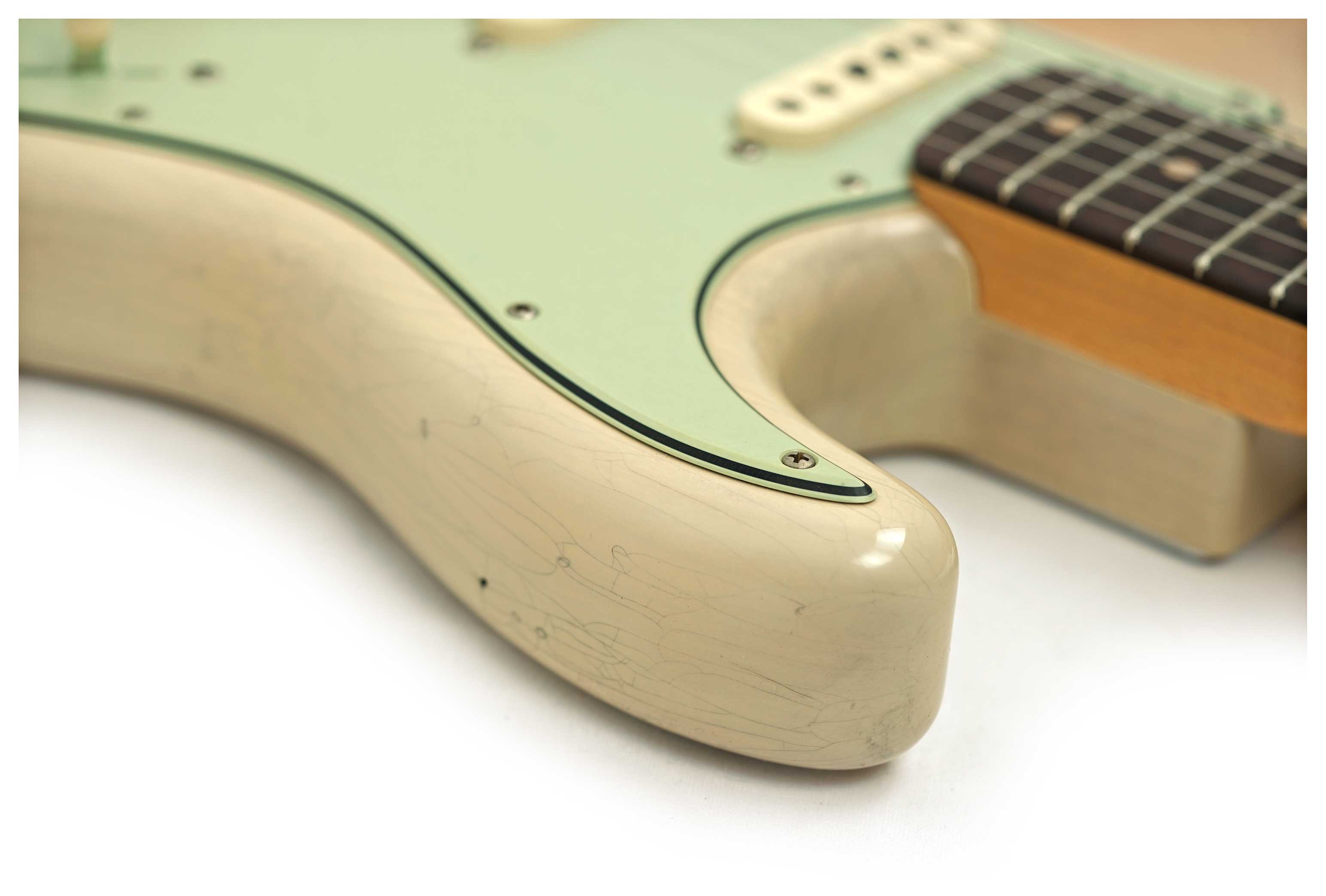 Fender Custom Shop 1960 Stratocaster Journeyman Relic Aged Natural Blonde Rosewood Fingerboard #CZ552263
