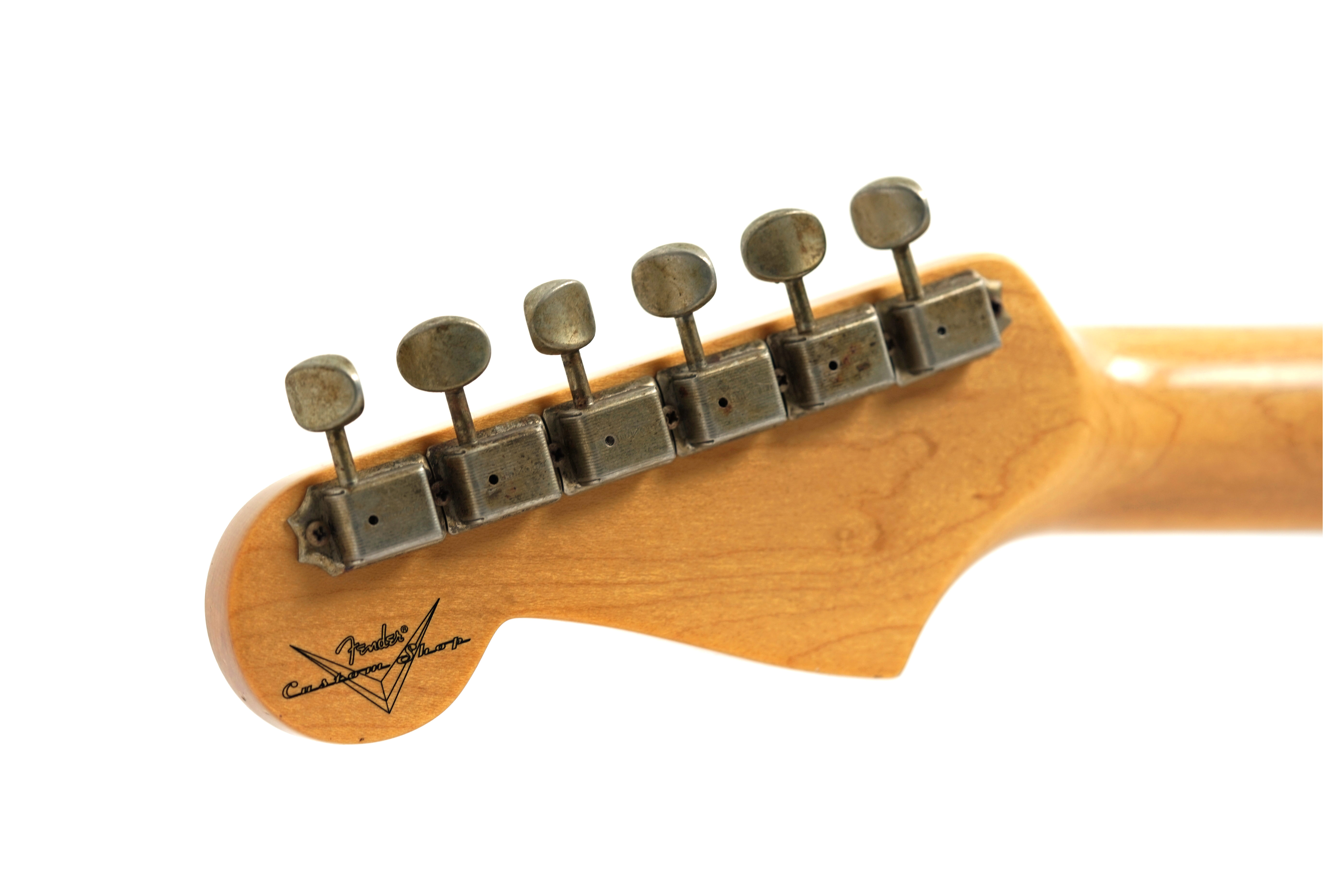 Fender Custom Shop 1960 Stratocaster Journeyman Relic Aged Olympic White Rosewood Fingerboard #CZ590958