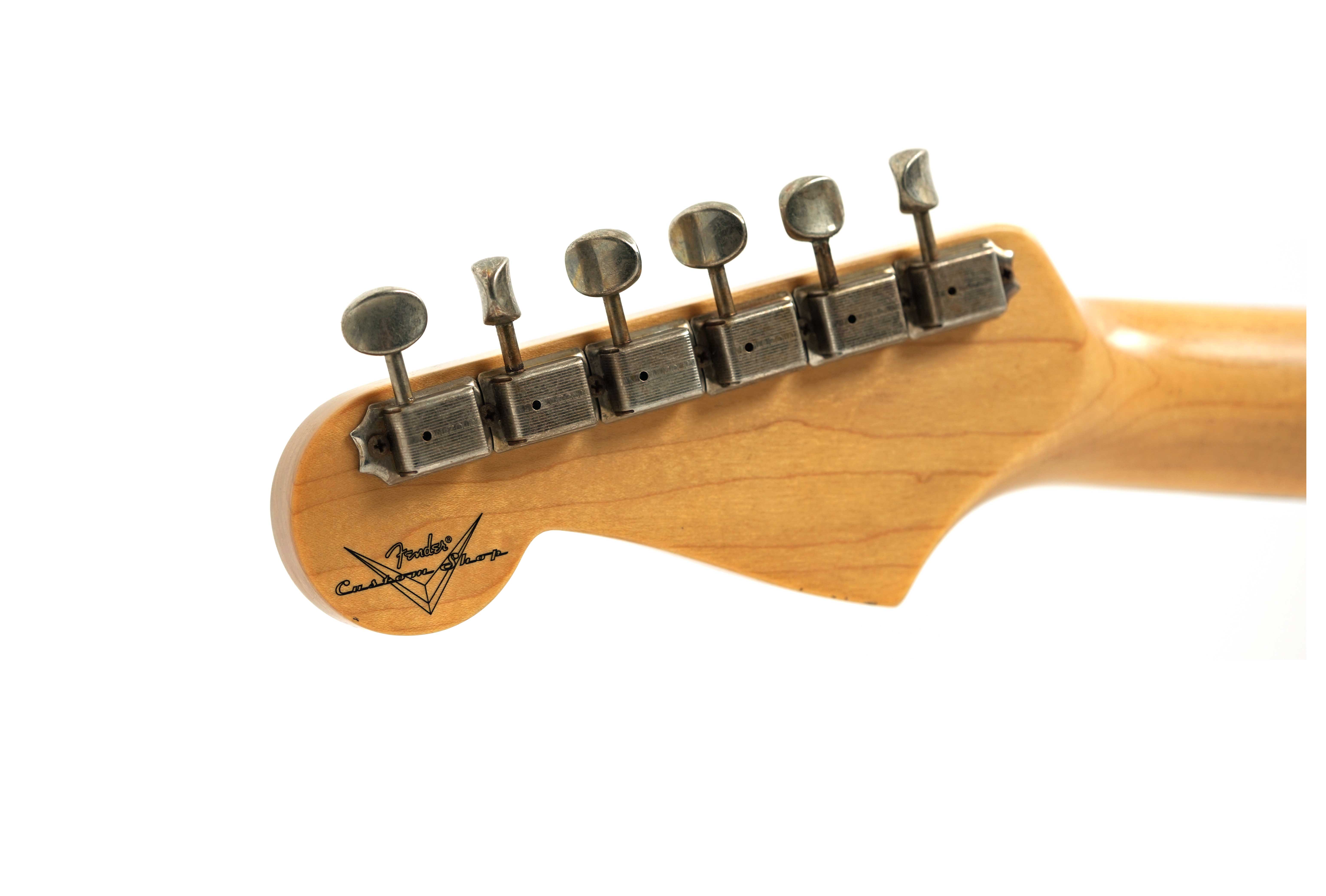 Fender Custom Shop 1960 Stratocaster Journeyman Relic Bleached 3 Tone Sunburst Rosewood Fingerboard #CZ582816