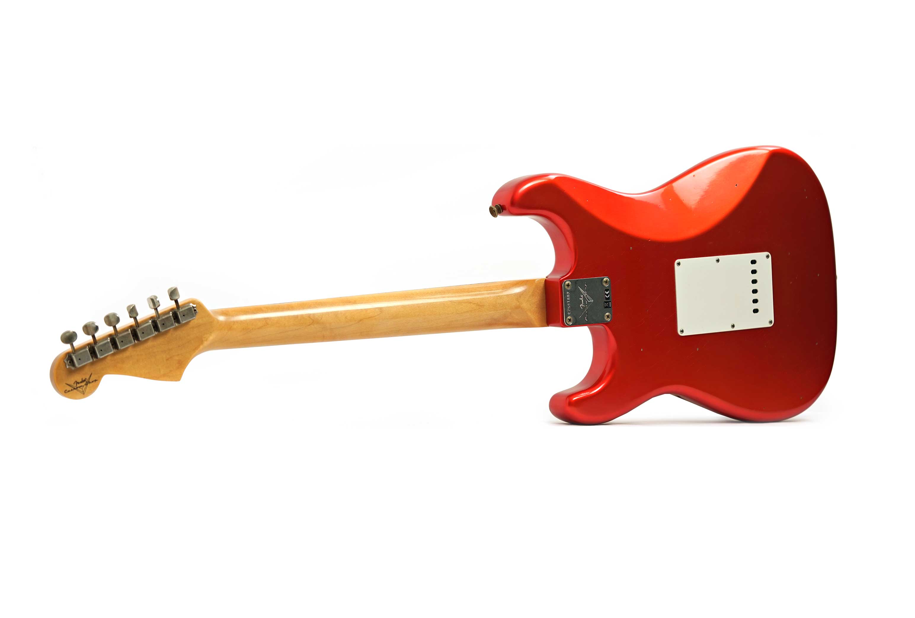 Fender Custom Shop 1960 Stratocaster Journeyman Relic Candy Tangerine Rosewood Fingerboard #CZ581882