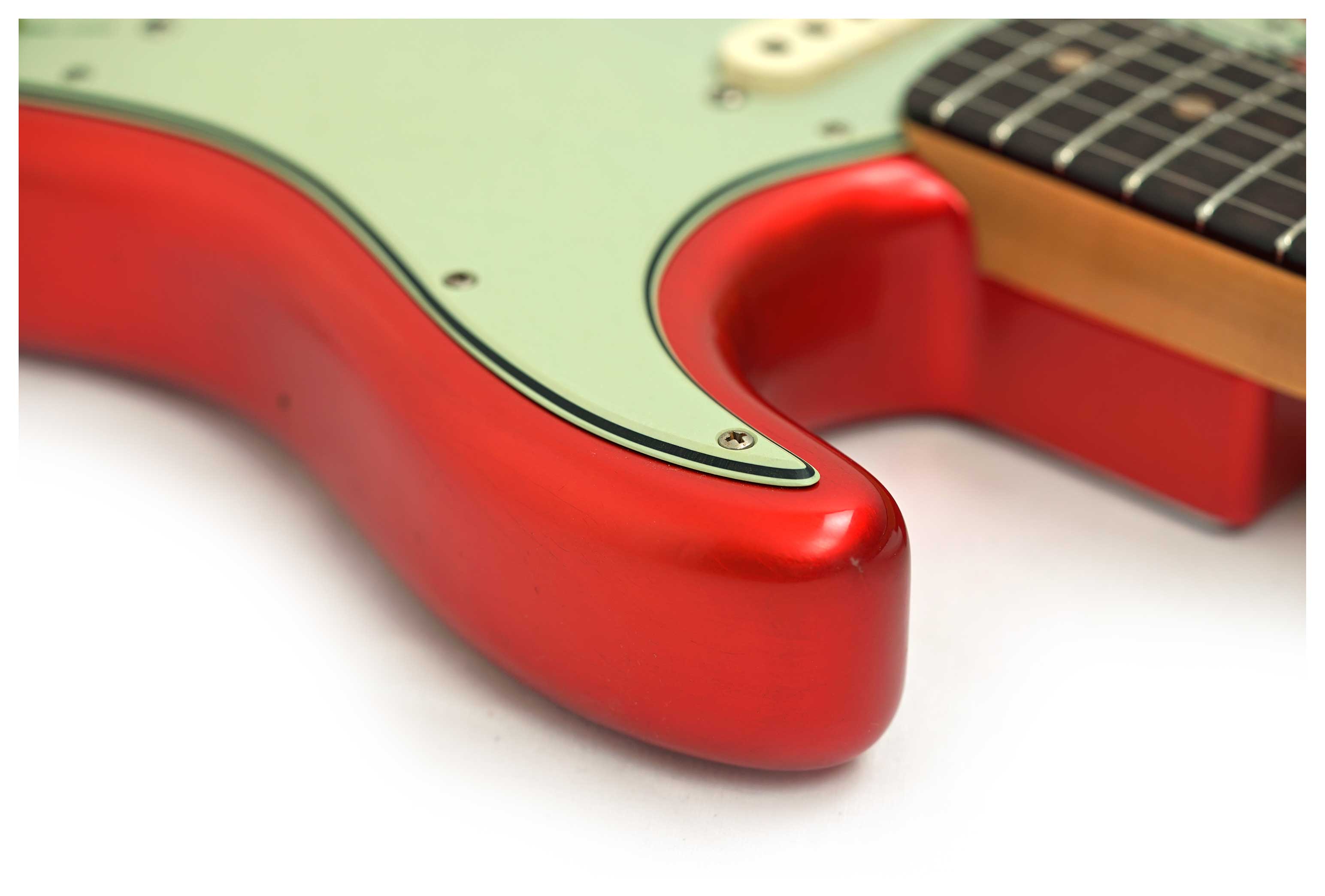 Fender Custom Shop 1960 Stratocaster Journeyman Relic Candy Tangerine Rosewood Fingerboard #CZ581882