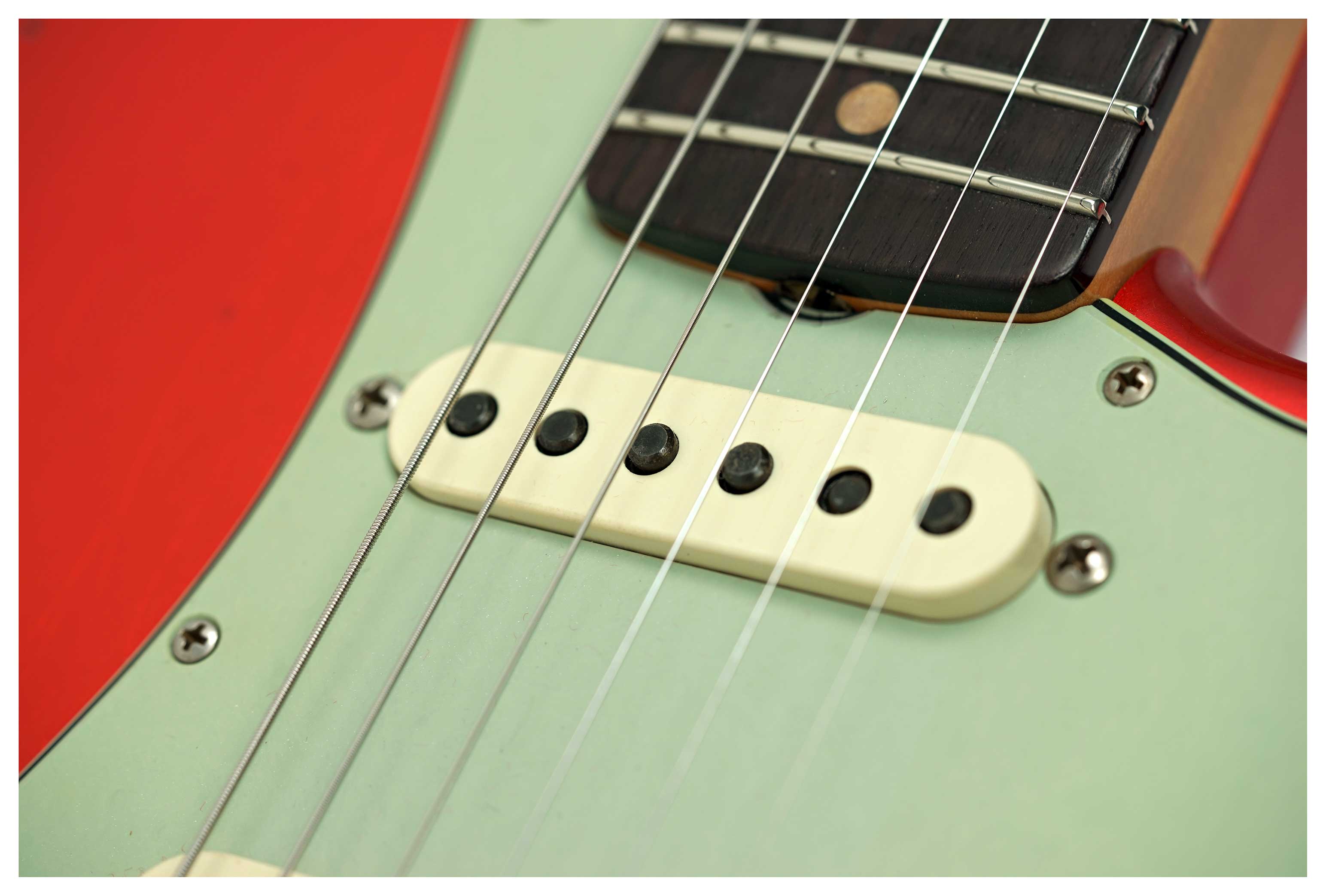 Fender Custom Shop 1960 Stratocaster Journeyman Relic Candy Tangerine Rosewood Fingerboard #CZ581882