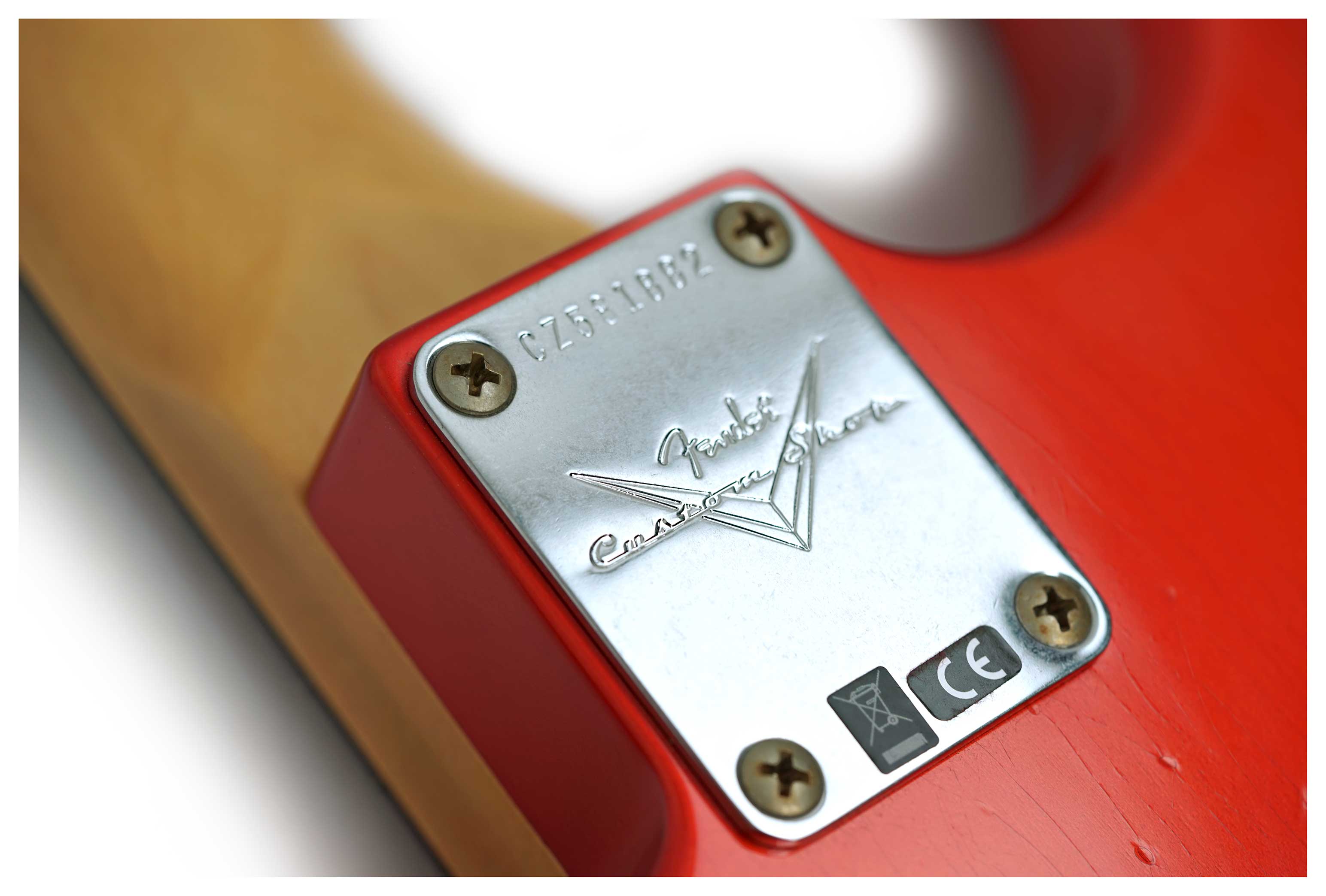 Fender Custom Shop 1960 Stratocaster Journeyman Relic Candy Tangerine Rosewood Fingerboard #CZ581882