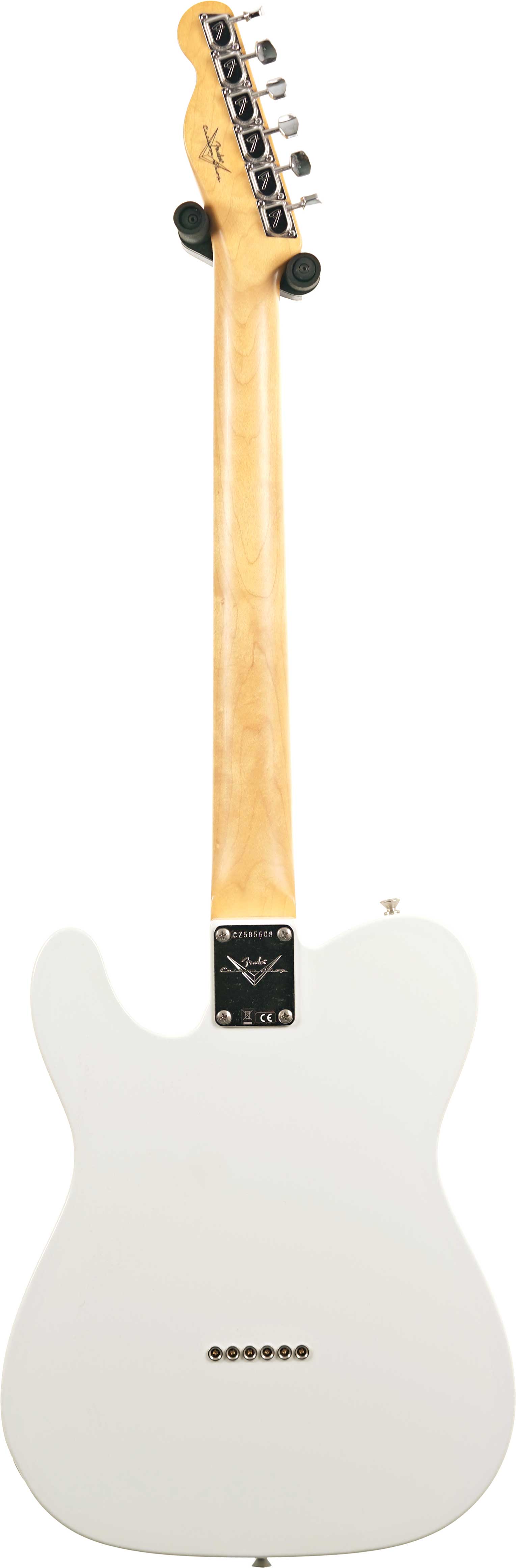 Fender Custom Shop 1968 Telecaster Closet Classic Olympic White Rosewood Fingerboard #CZ585608