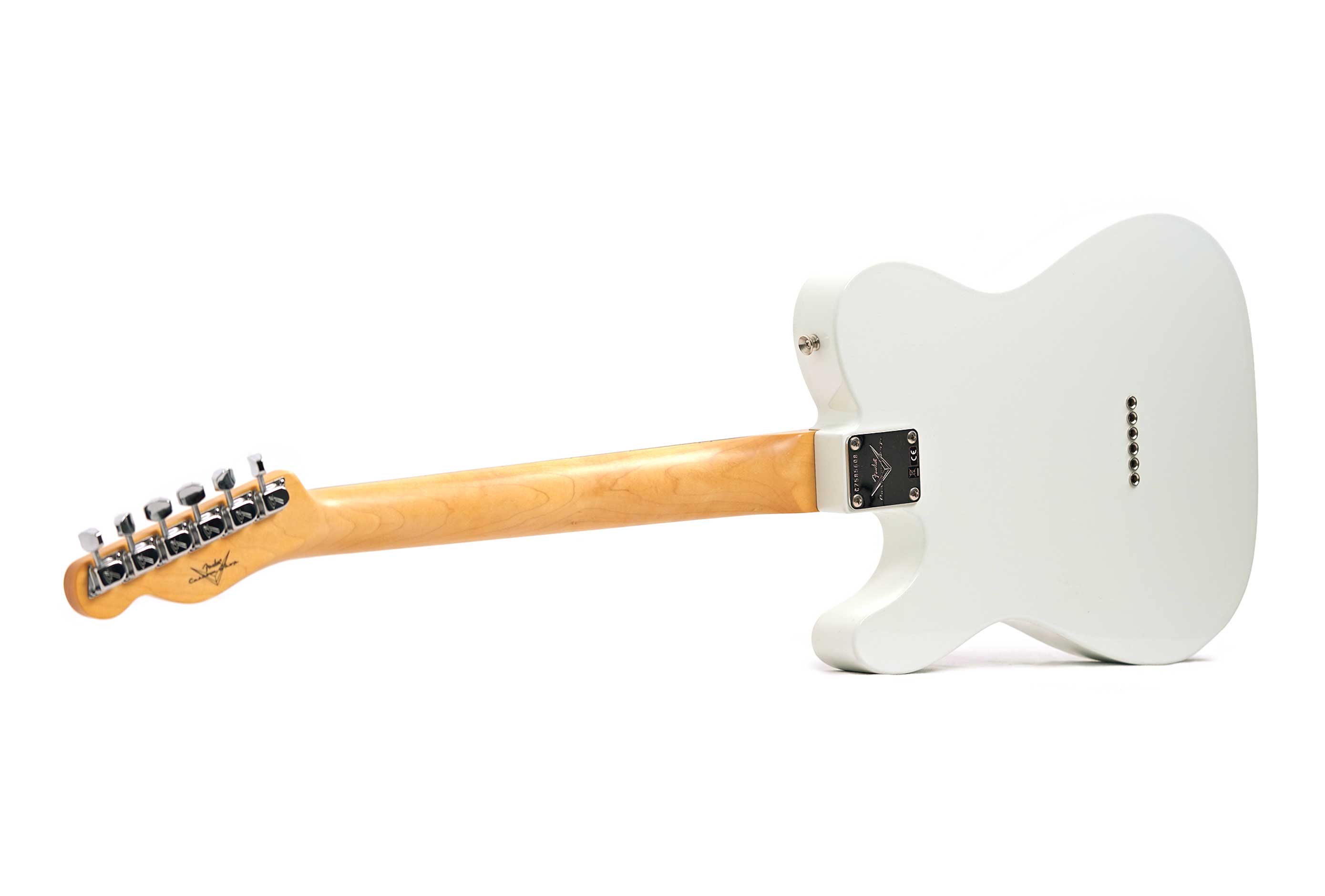 Fender Custom Shop 1968 Telecaster Closet Classic Olympic White Rosewood Fingerboard #CZ585608