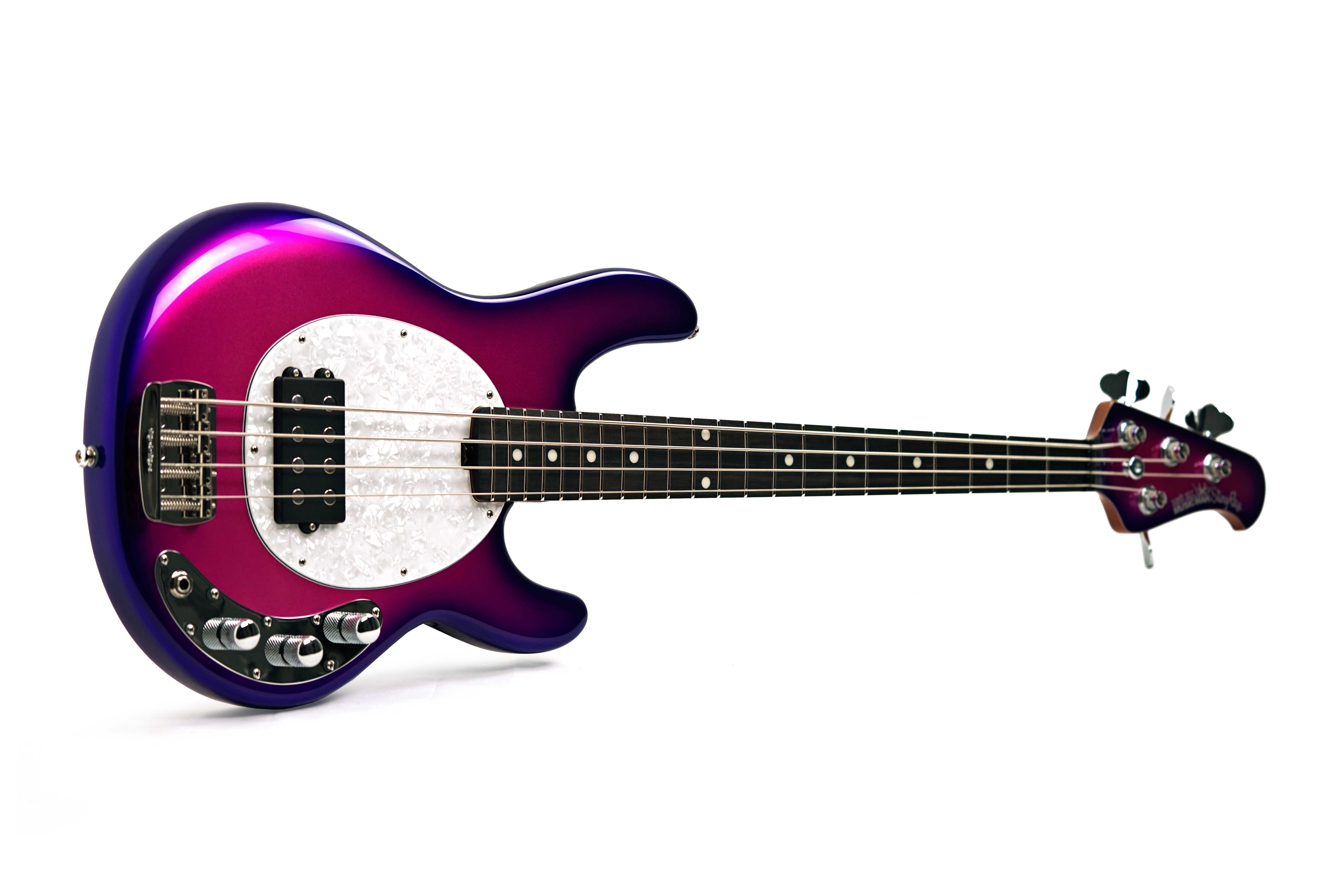 Music Man Short Scale Stingray Galactic Pearl Ebony Fingerboard #K12417