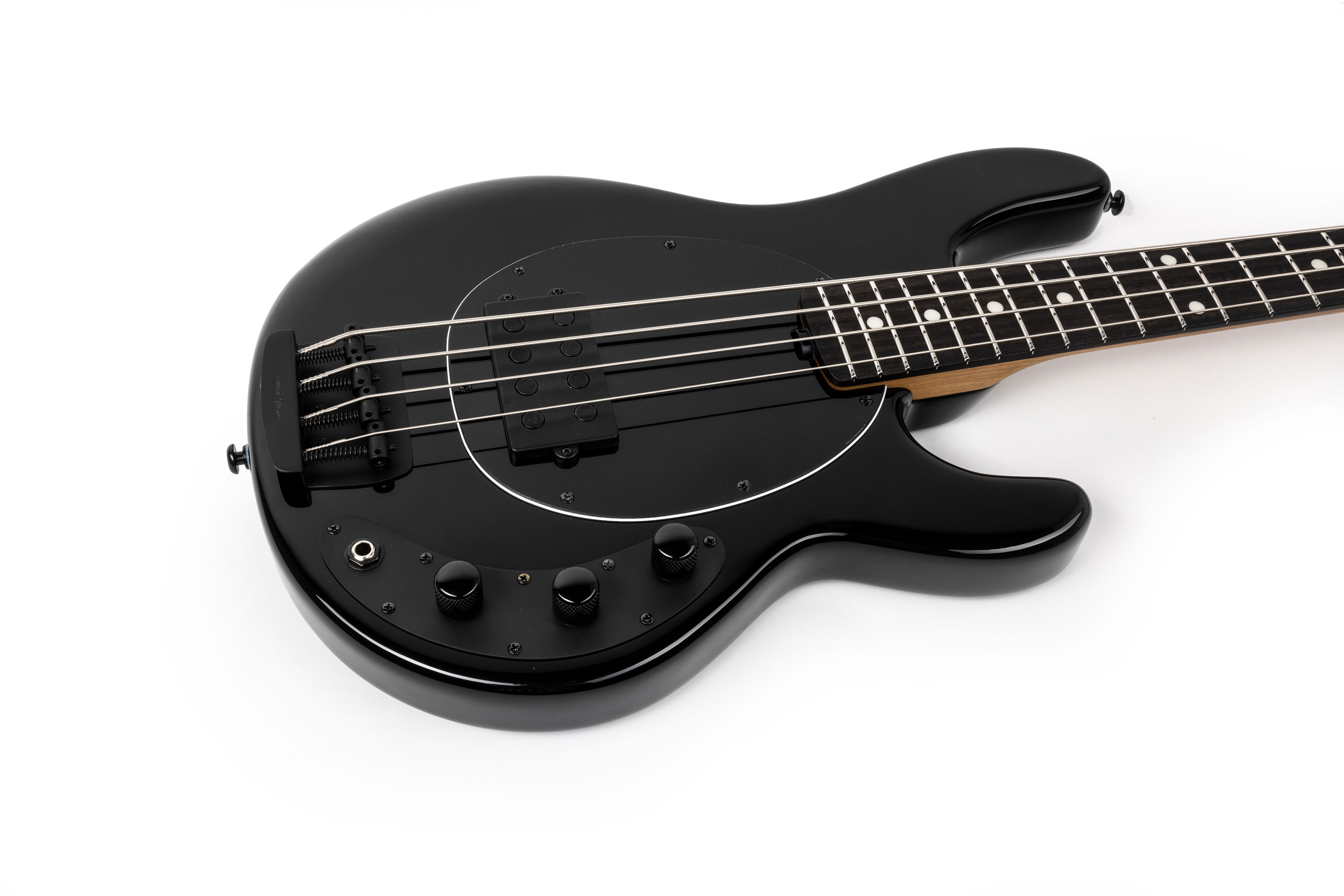 Music Man Short Scale Stingray Black Ebony Fingerboard