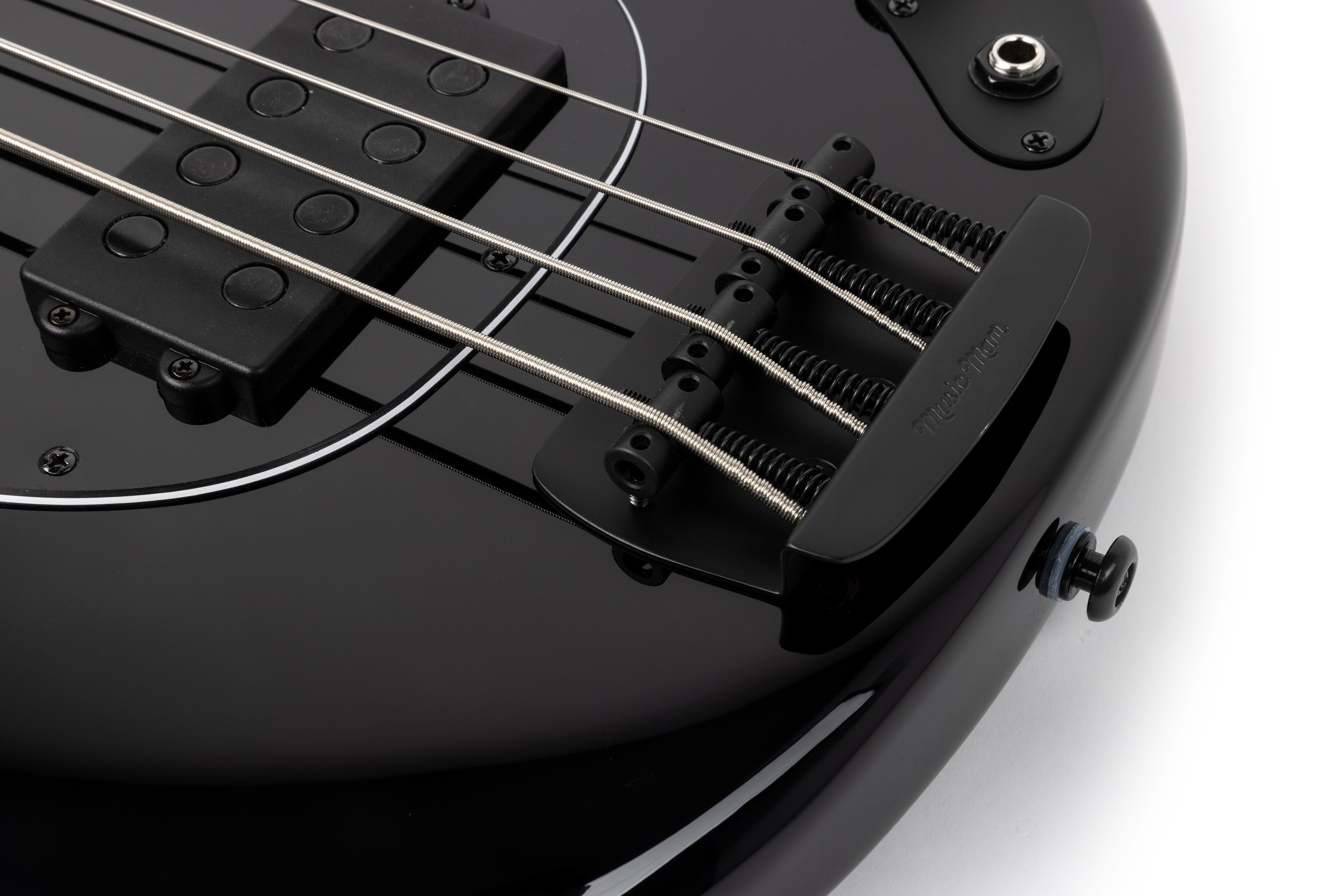 Music Man Short Scale Stingray Black Ebony Fingerboard