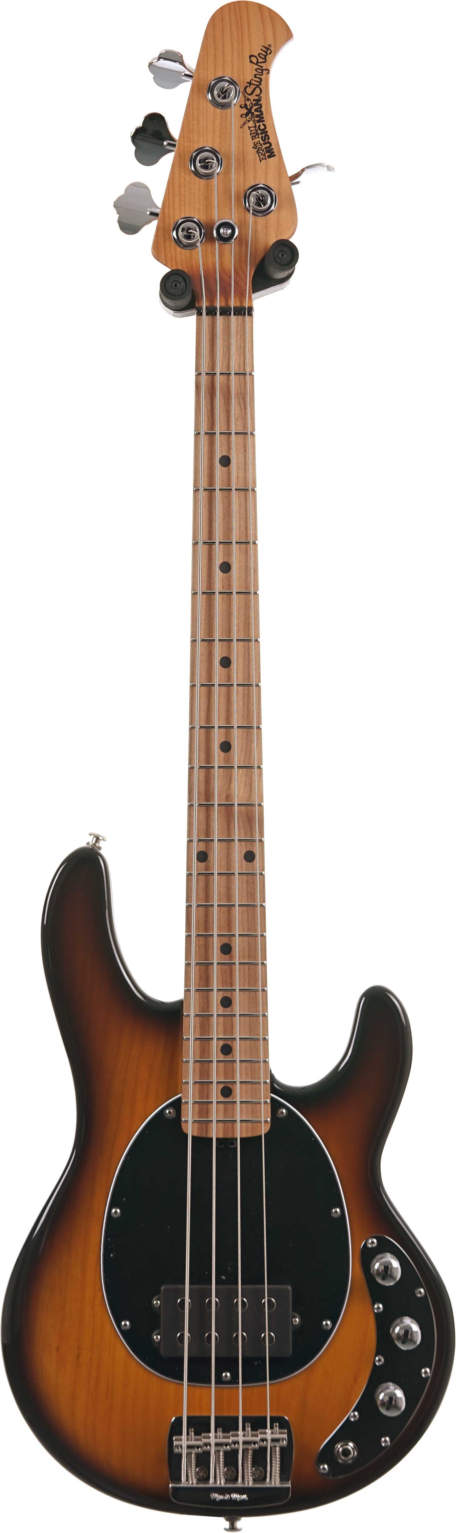 Music Man Short Scale Stingray Tobacco Burst Maple Fingerboard #K14634