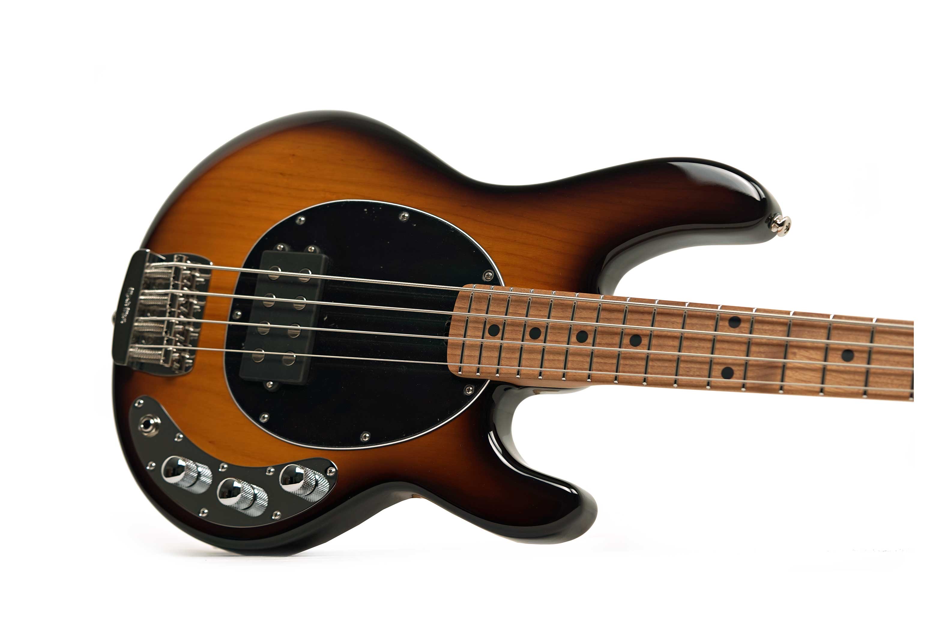 Music Man Short Scale Stingray Tobacco Burst Maple Fingerboard #K14634