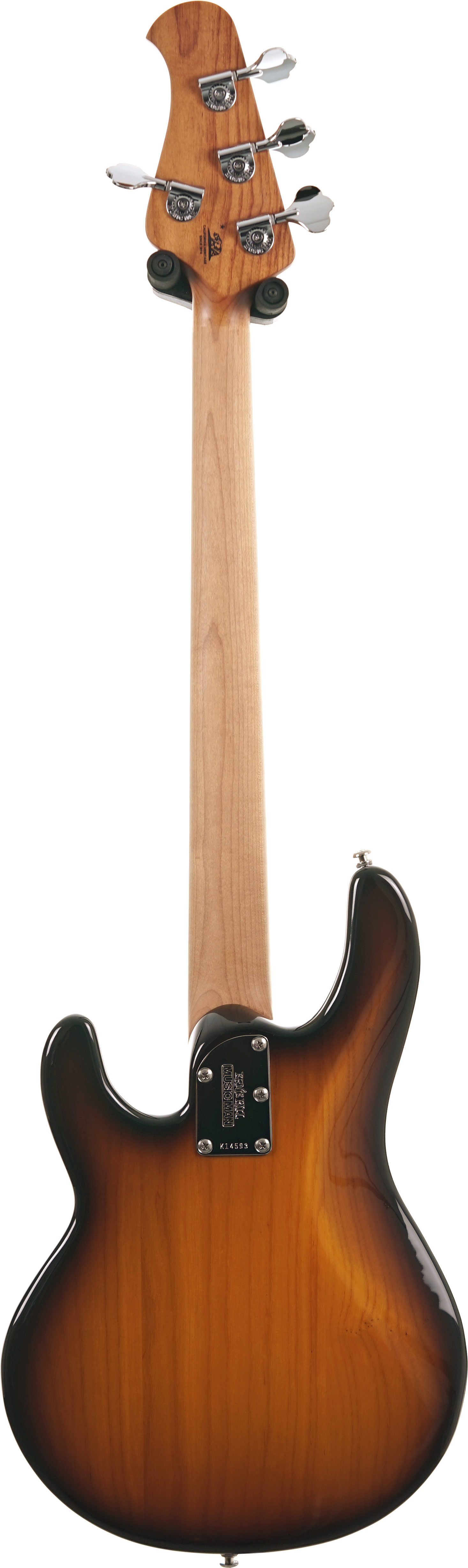 Music Man Short Scale Stingray Tobacco Burst Maple Fingerboard #K14593