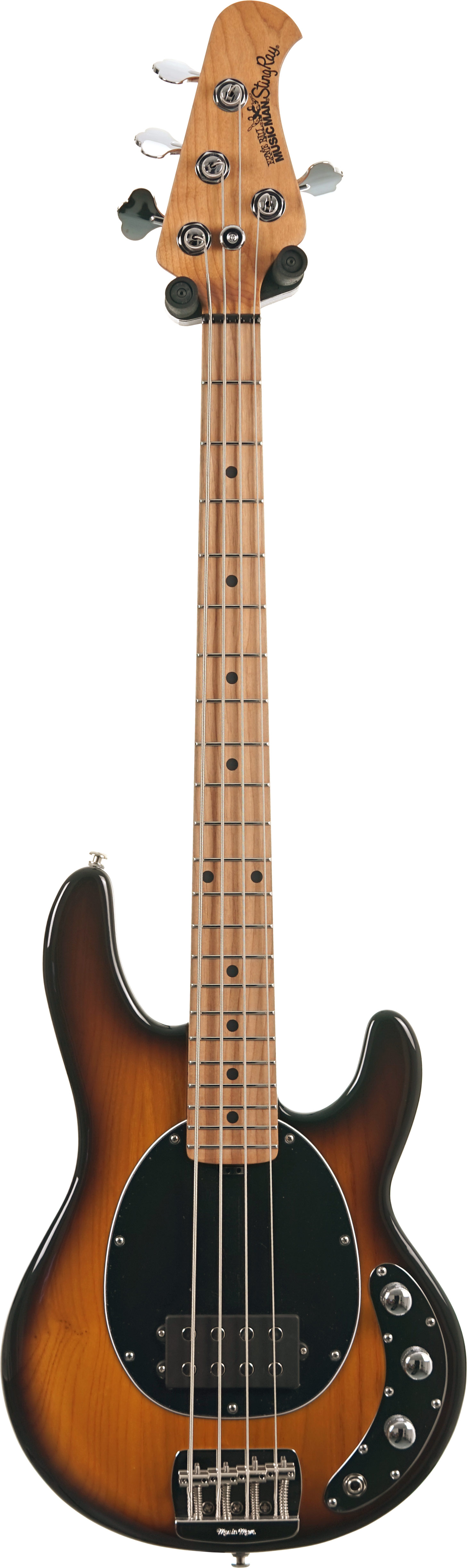 Music Man Short Scale Stingray Tobacco Burst Maple Fingerboard #K14593