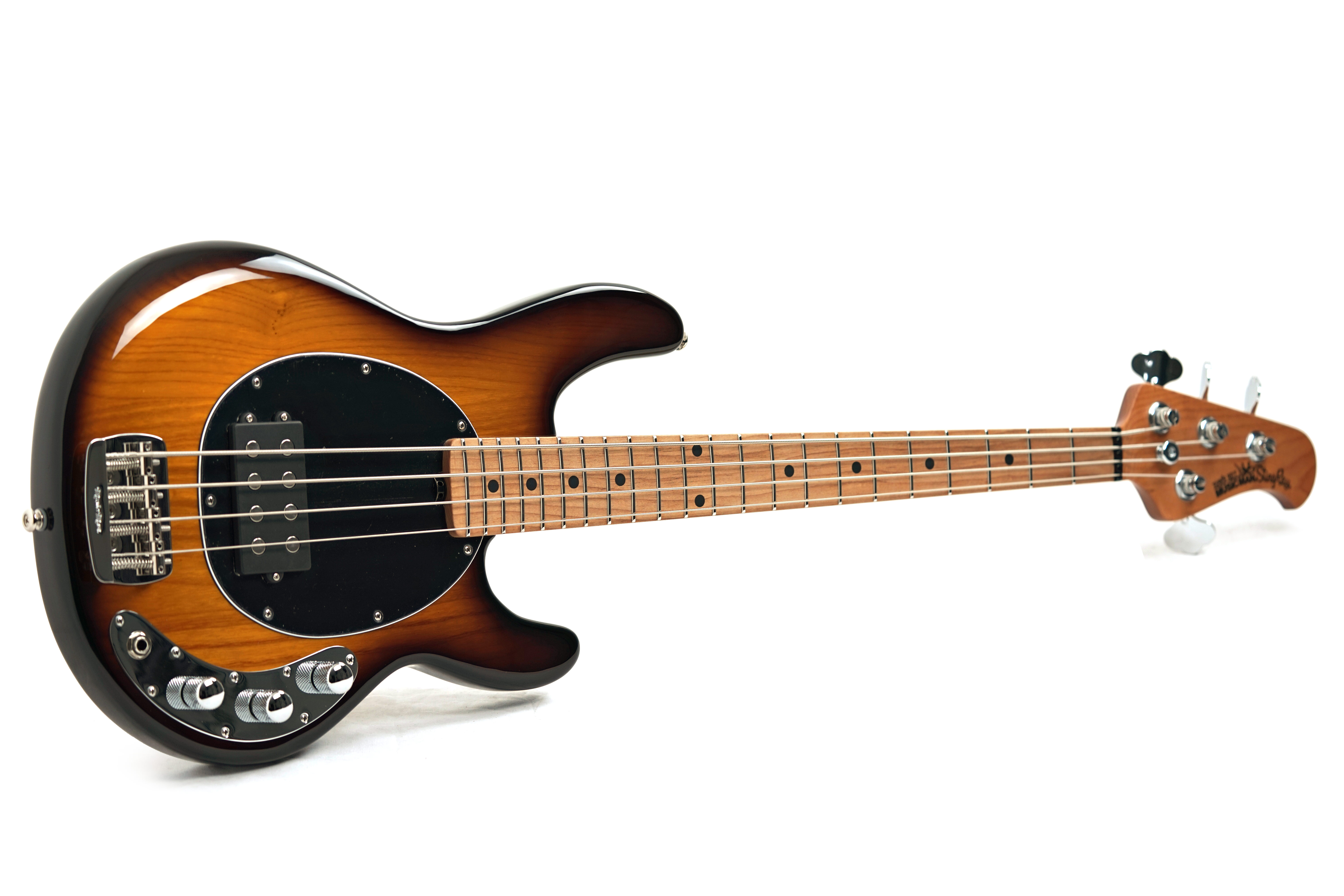 Music Man Short Scale Stingray Tobacco Burst Maple Fingerboard #K14593