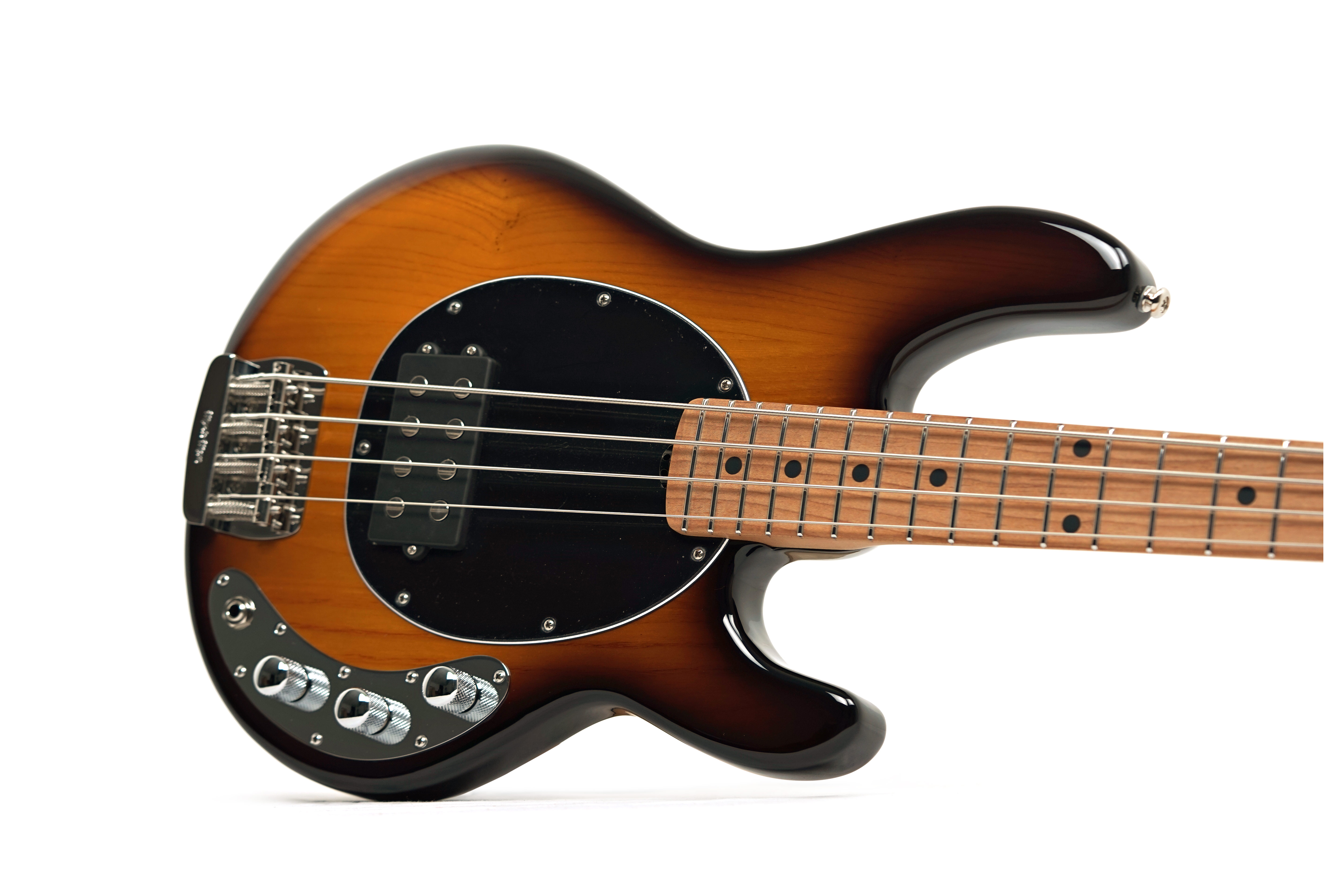 Music Man Short Scale Stingray Tobacco Burst Maple Fingerboard #K14593