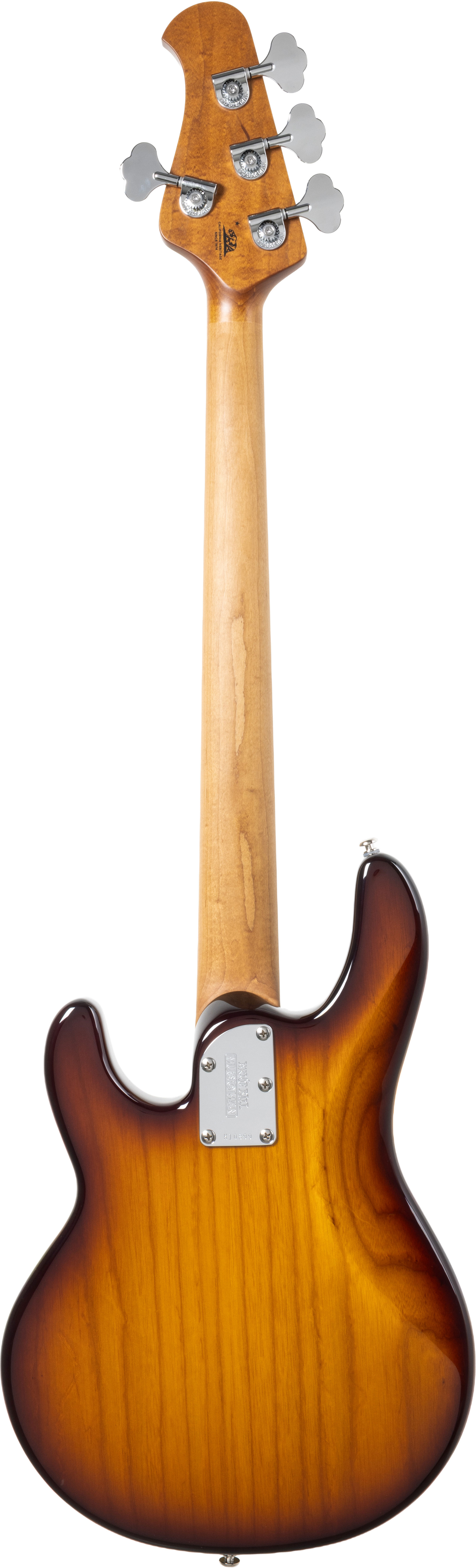 Music Man Short Scale Stingray Tobacco Burst Maple Fingerboard