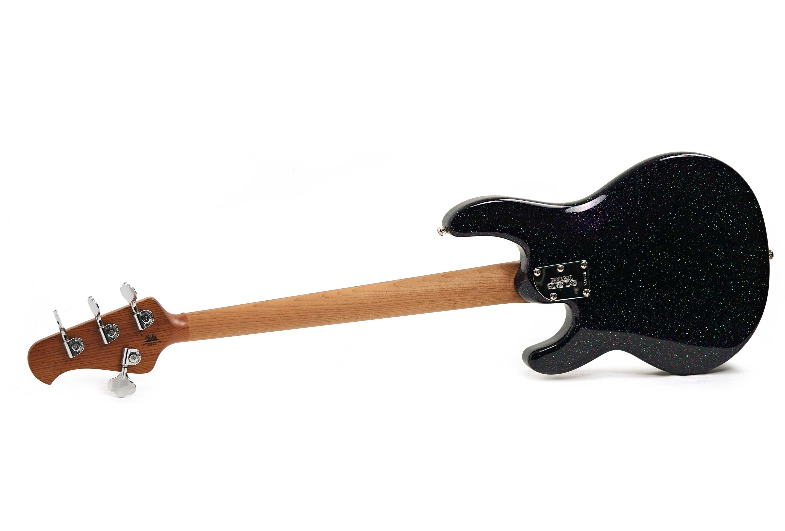 Music Man Short Scale Stingray Midnight Confetti Maple Fingerboard #K16285